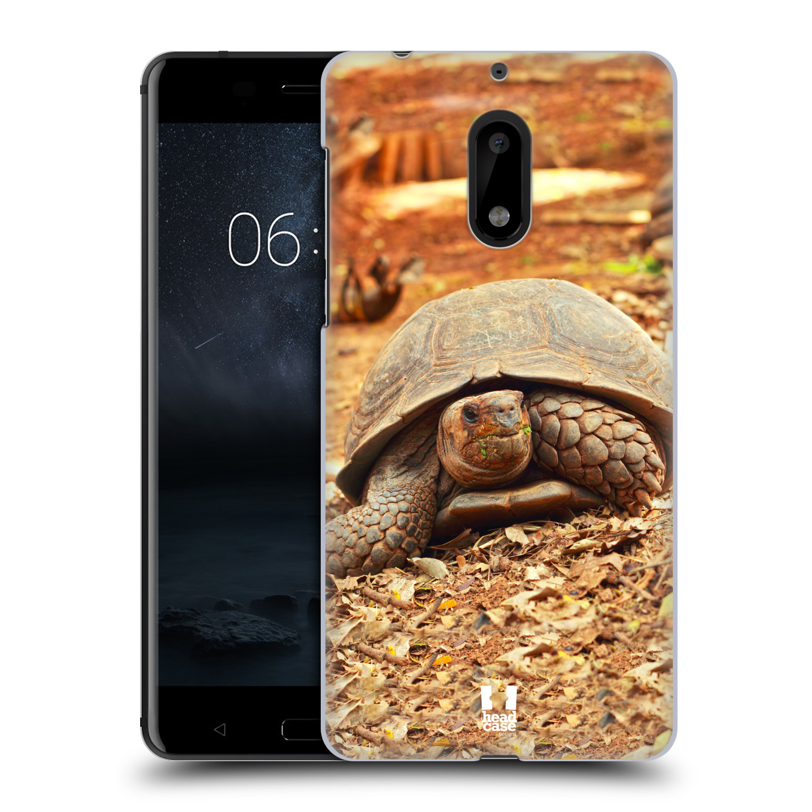 HEAD CASE plastový obal na mobil Nokia 6 vzor slavná zvířata foto želva