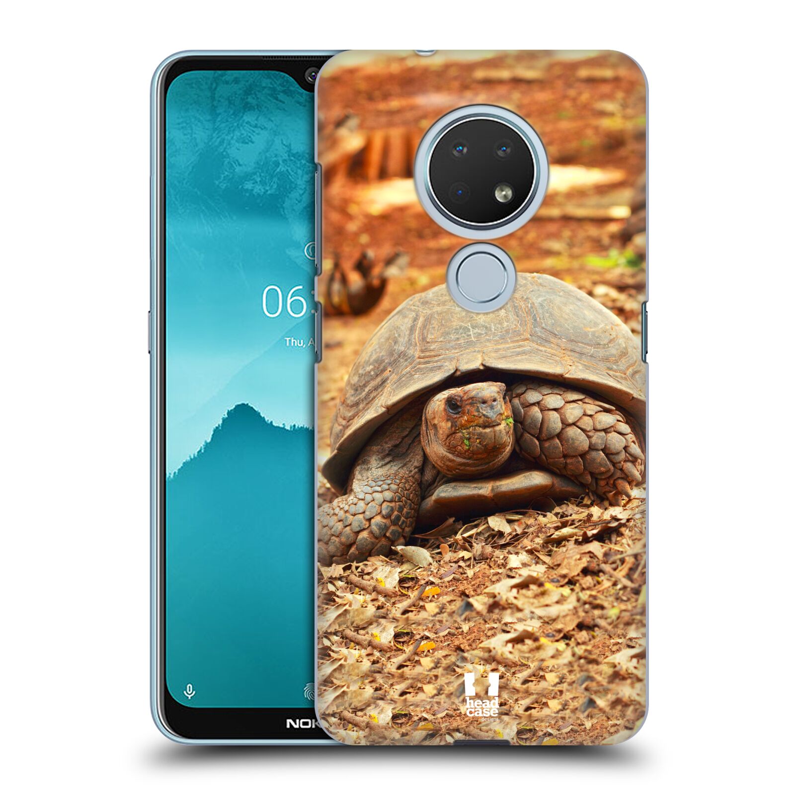 Pouzdro na mobil Nokia 6.2 - HEAD CASE - vzor slavná zvířata foto želva
