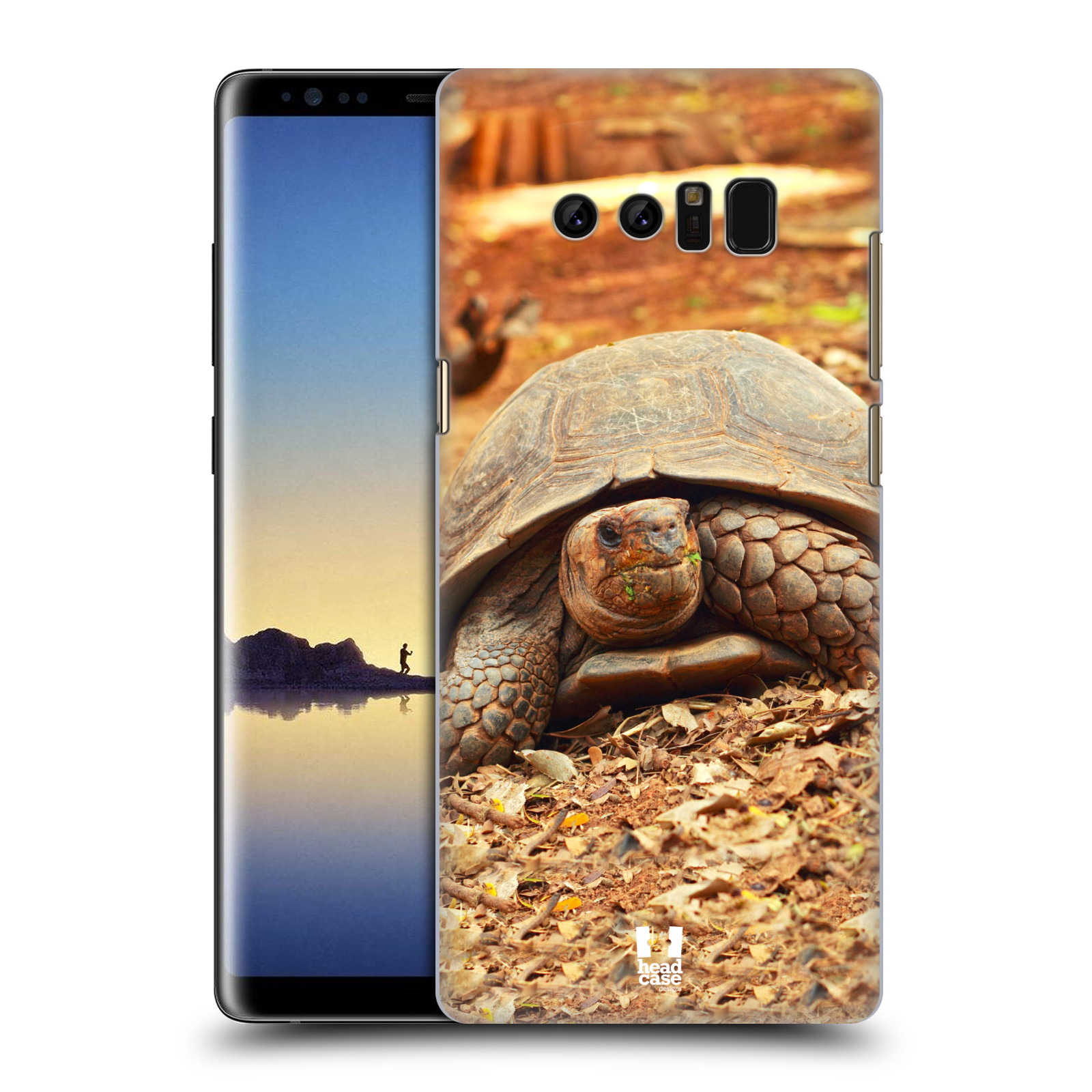 HEAD CASE plastový obal na mobil Samsung Galaxy Note 8 vzor slavná zvířata foto želva