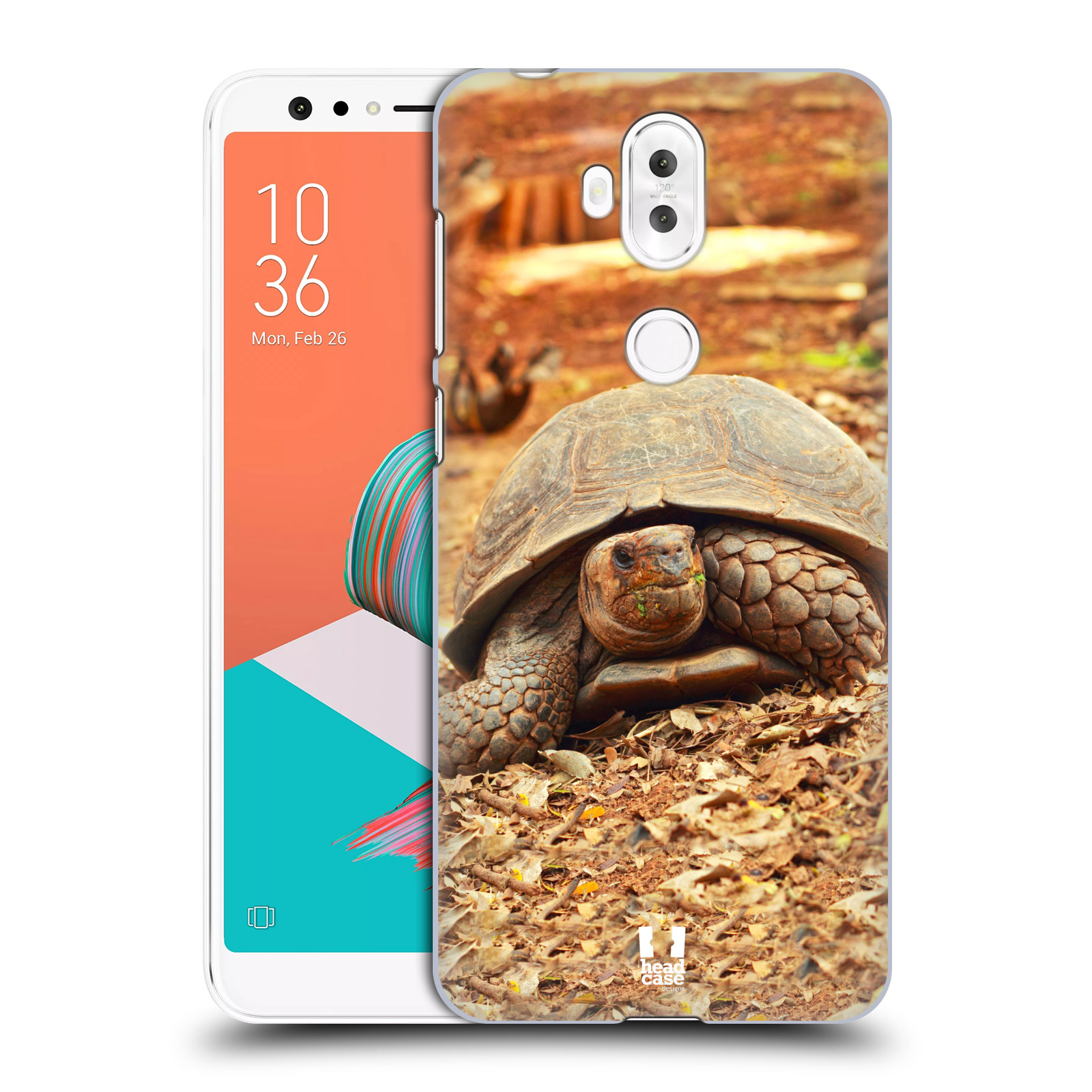 HEAD CASE plastový obal na mobil Asus Zenfone 5 LITE ZC600KL vzor slavná zvířata foto želva