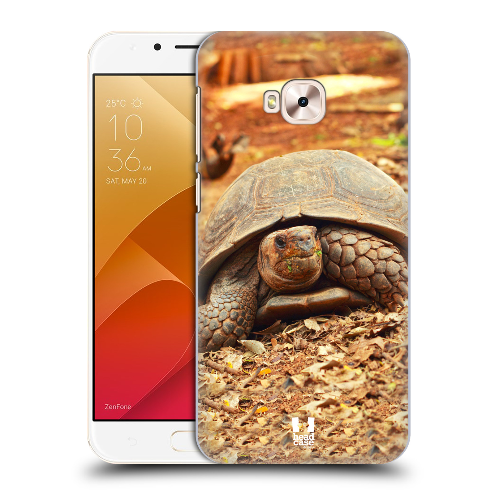 HEAD CASE plastový obal na mobil Asus Zenfone 4 Selfie Pro ZD552KL vzor slavná zvířata foto želva