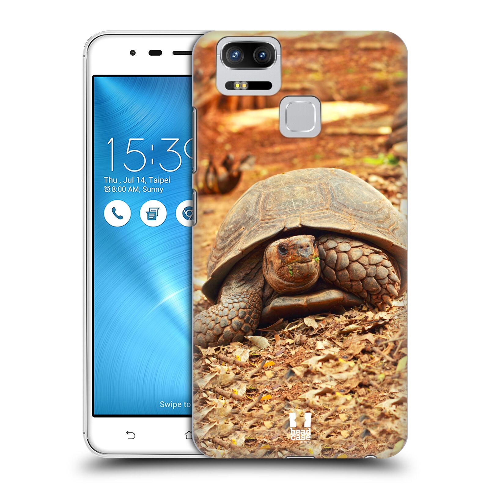 HEAD CASE plastový obal na mobil Asus Zenfone 3 Zoom ZE553KL vzor slavná zvířata foto želva
