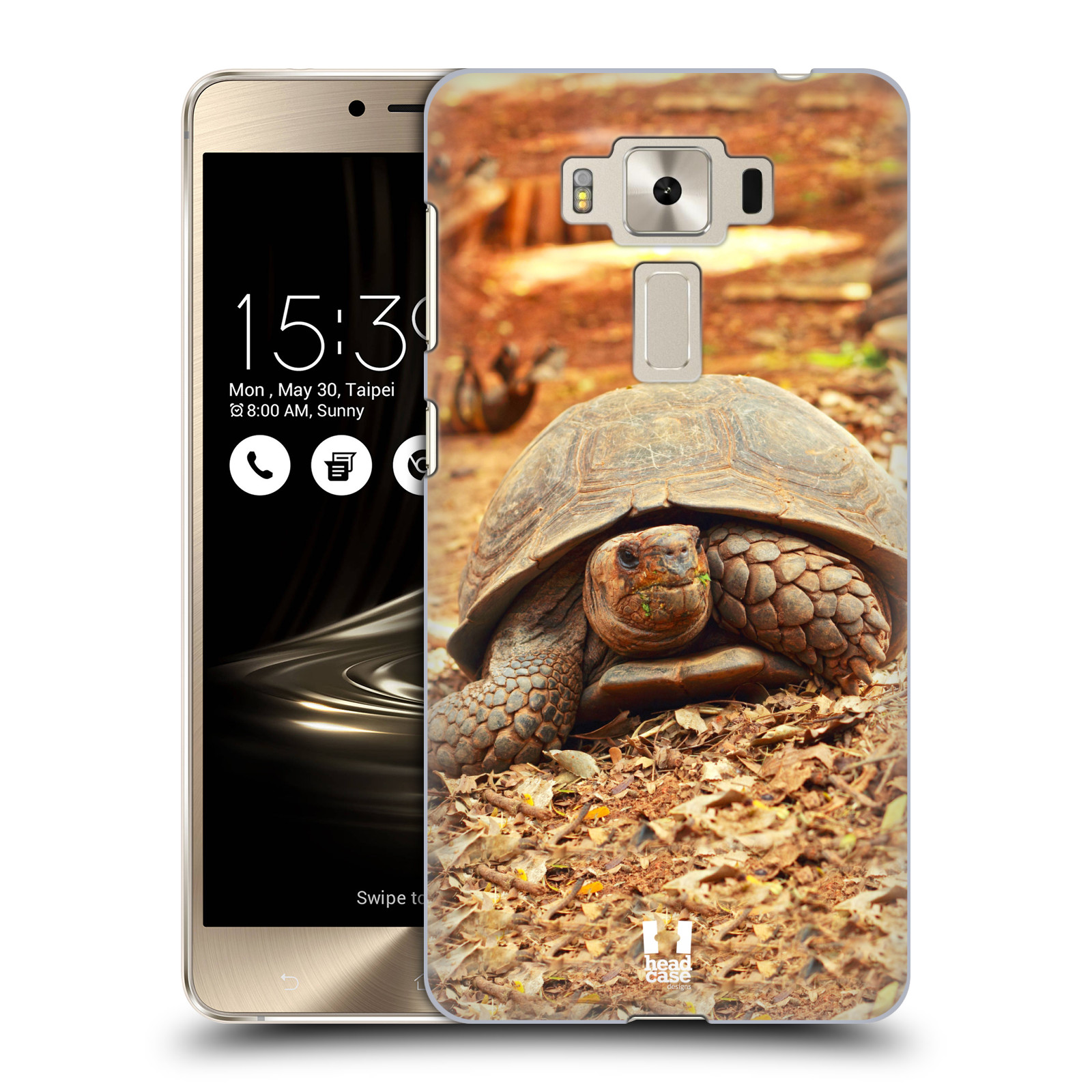 HEAD CASE plastový obal na mobil Asus Zenfone 3 DELUXE ZS550KL vzor slavná zvířata foto želva