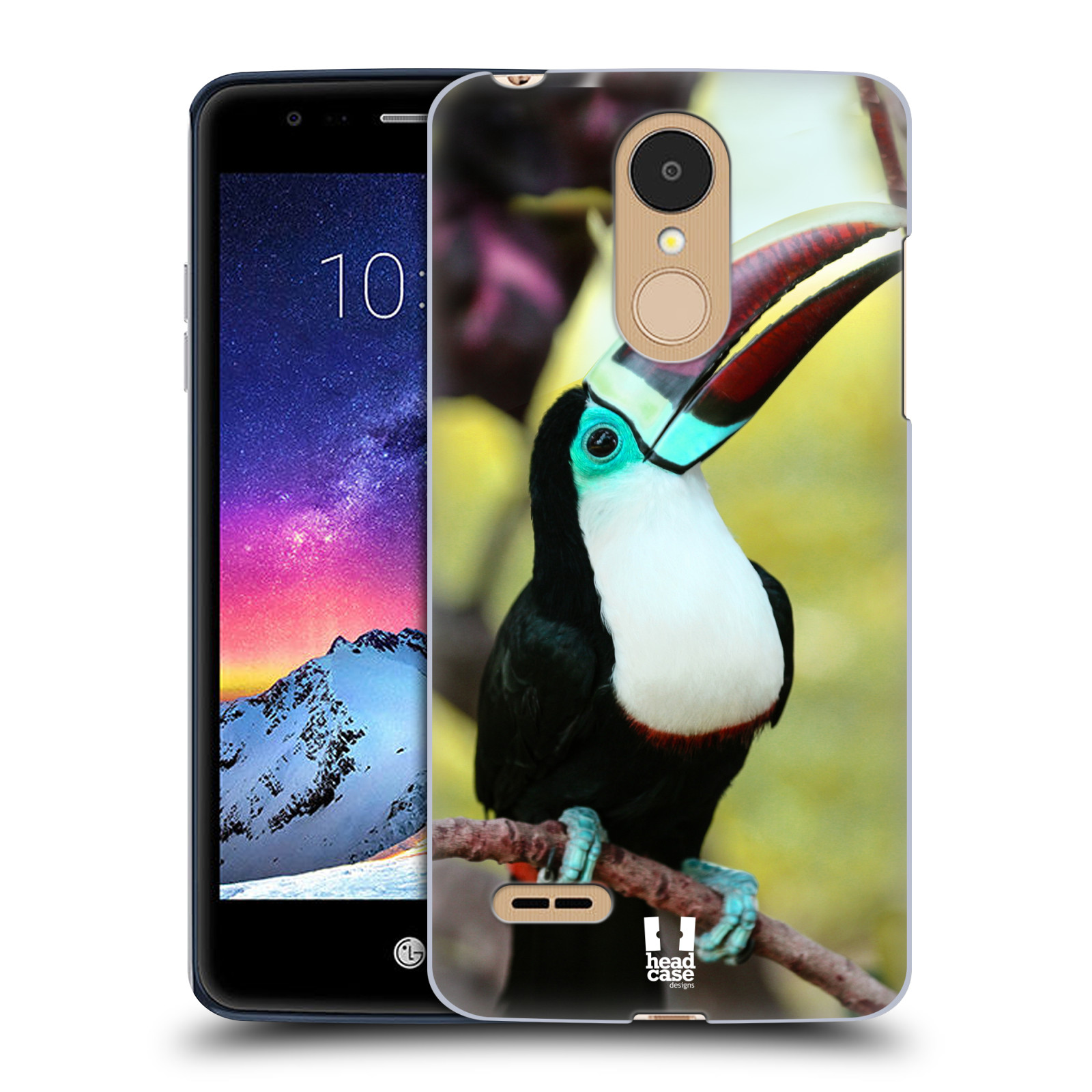 HEAD CASE plastový obal na mobil LG K9 / K8 2018 vzor slavná zvířata foto tukan