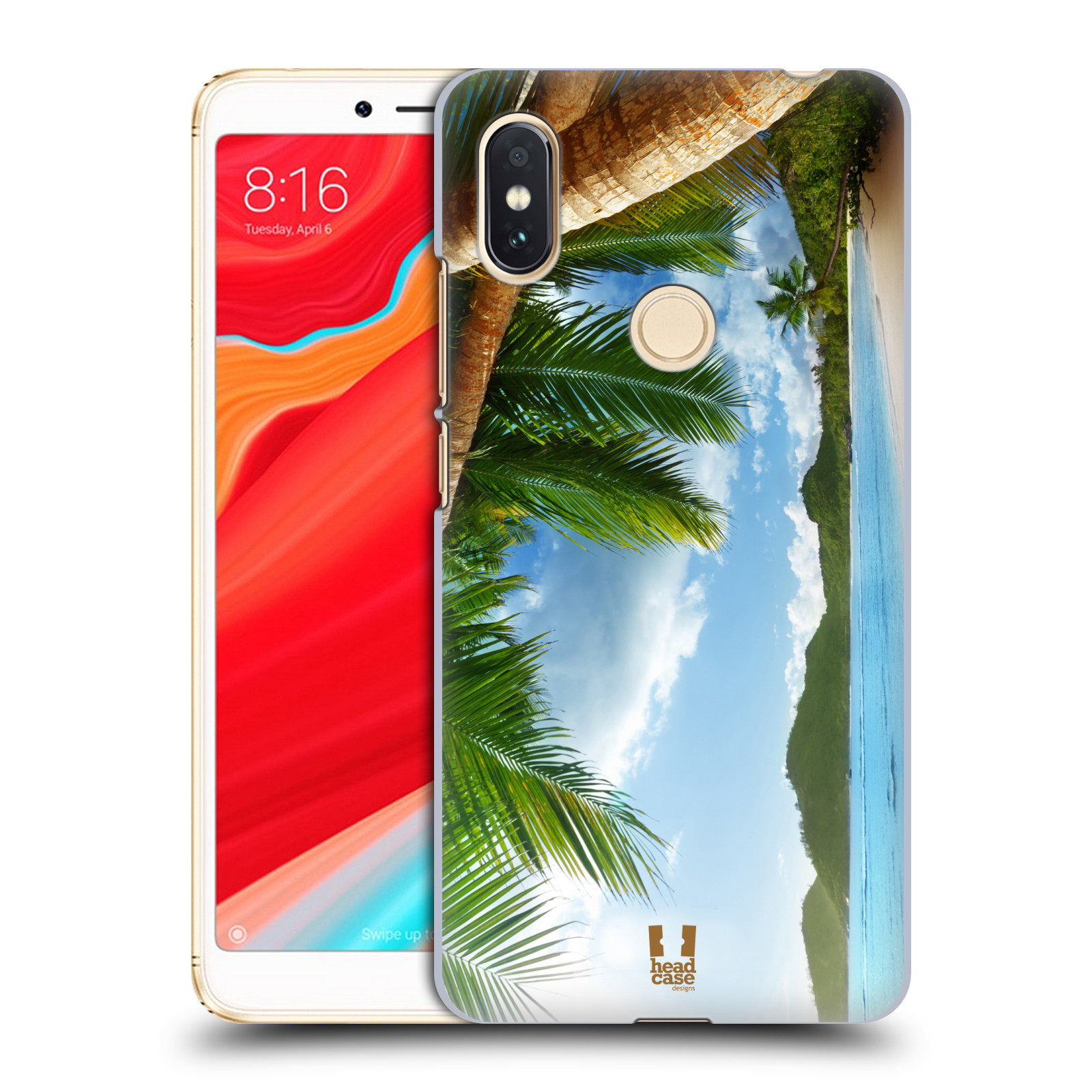 HEAD CASE plastový obal na mobil Xiaomi Redmi S2 vzor Pláže a Moře PLÁŽ A PALMY