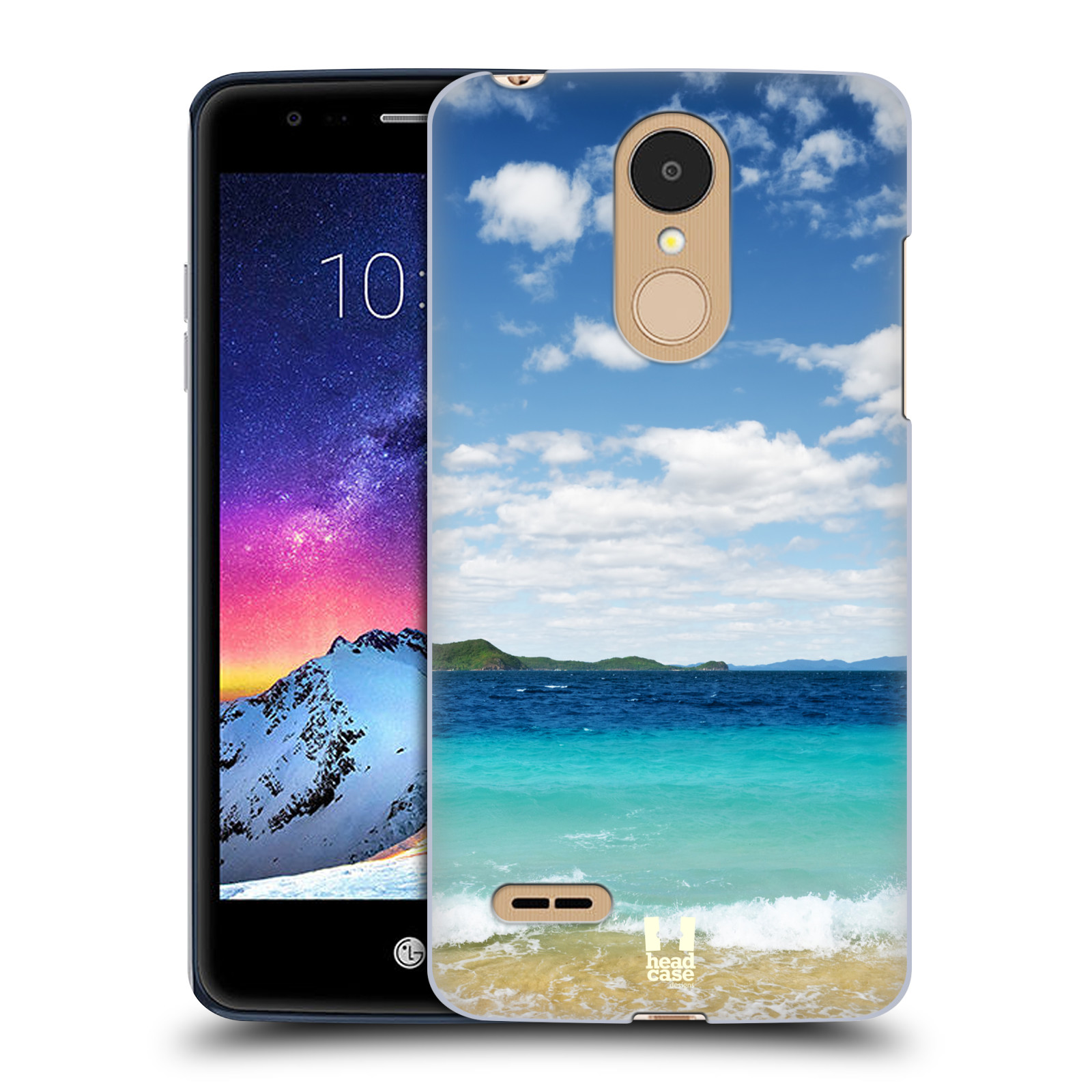 HEAD CASE plastový obal na mobil LG K9 / K8 2018 vzor Pláže a Moře VZDÁLENÝ OSTROV