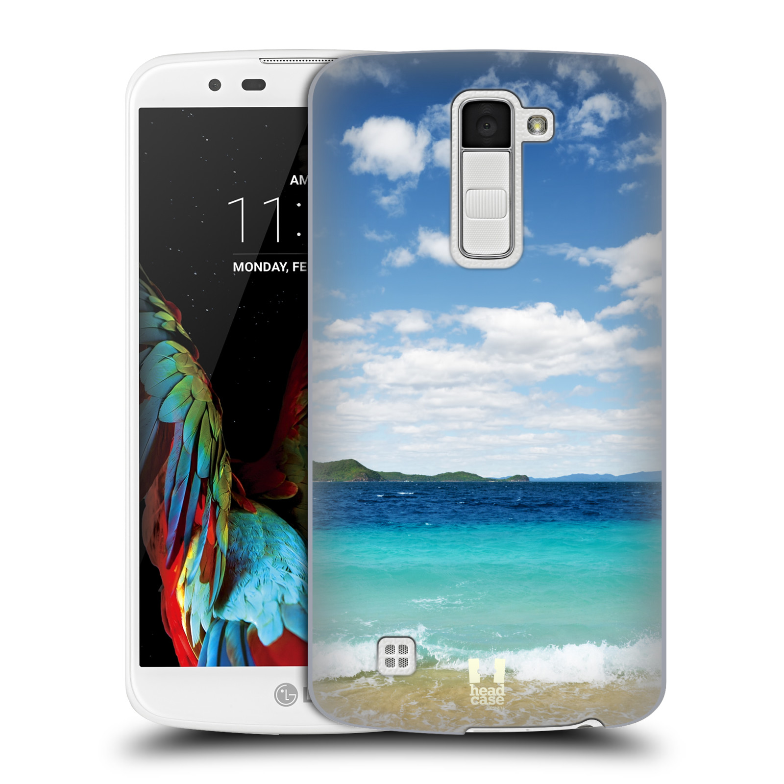 HEAD CASE plastový obal na mobil LG K10 vzor Pláže a Moře VZDÁLENÝ OSTROV