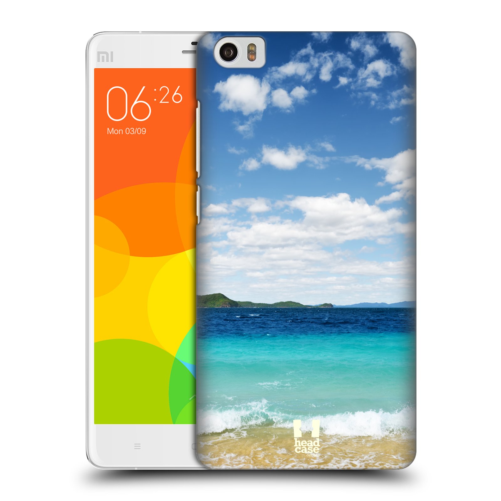 HEAD CASE pevný plastový obal na mobil XIAOMI Mi Note vzor Pláže a Moře VZDÁLENÝ OSTROV