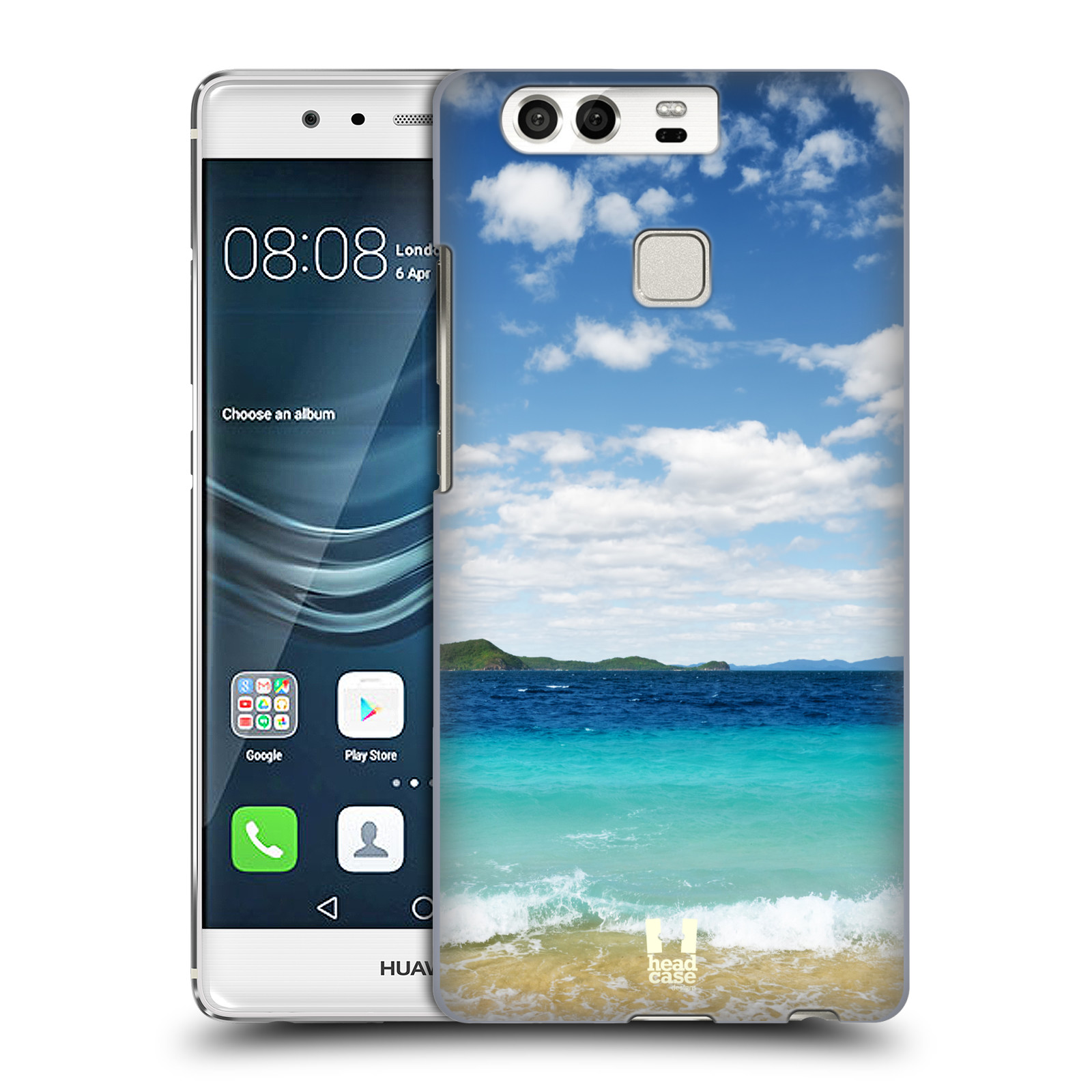 HEAD CASE plastový obal na mobil Huawei P9 / P9 DUAL SIM vzor Pláže a Moře VZDÁLENÝ OSTROV