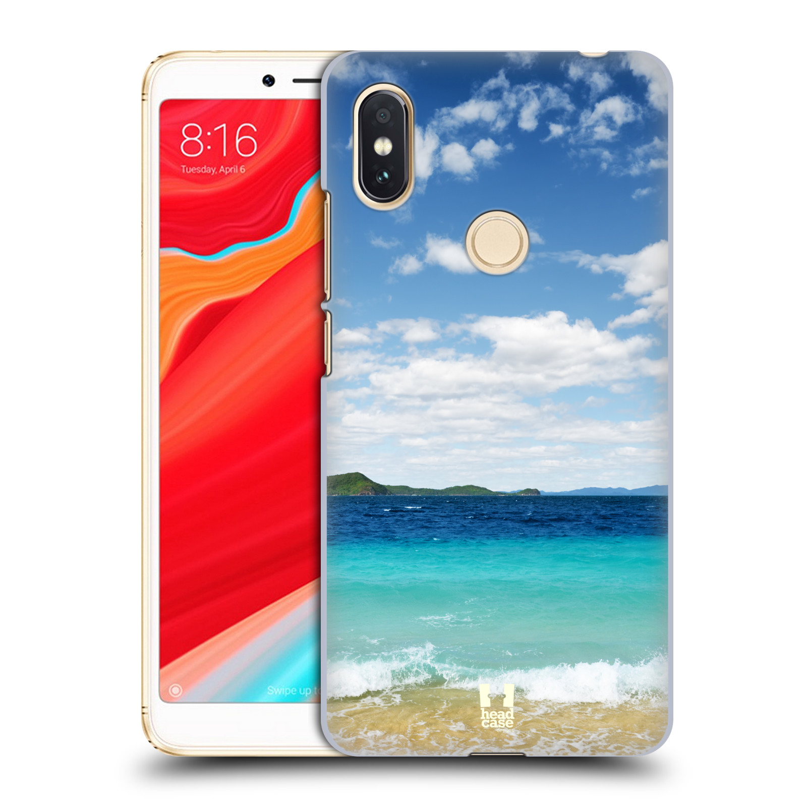 HEAD CASE plastový obal na mobil Xiaomi Redmi S2 vzor Pláže a Moře VZDÁLENÝ OSTROV