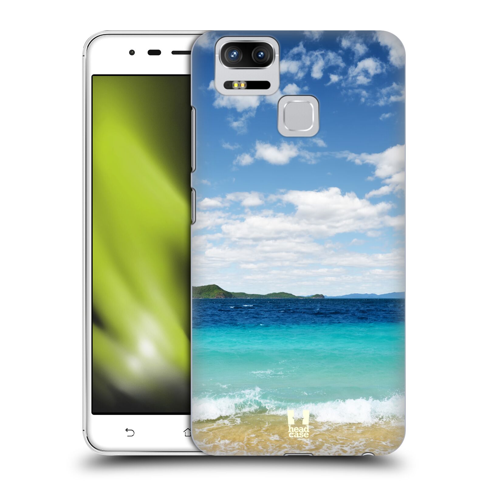 HEAD CASE plastový obal na mobil Asus Zenfone 3 Zoom ZE553KL vzor Pláže a Moře VZDÁLENÝ OSTROV