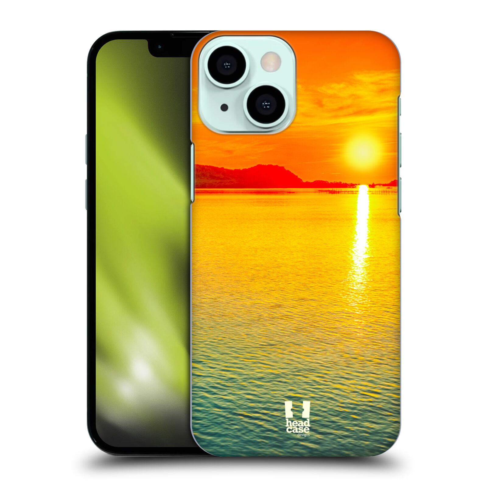 Pouzdro na mobil Apple Iphone 13 MINI - HEAD CASE - Moře a západ slunce