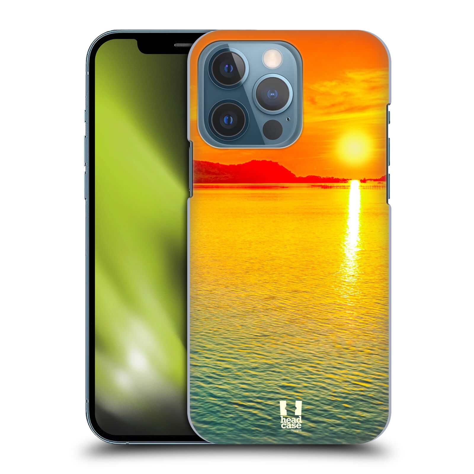 Pouzdro na mobil Apple Iphone 13 PRO - HEAD CASE - Moře a západ slunce