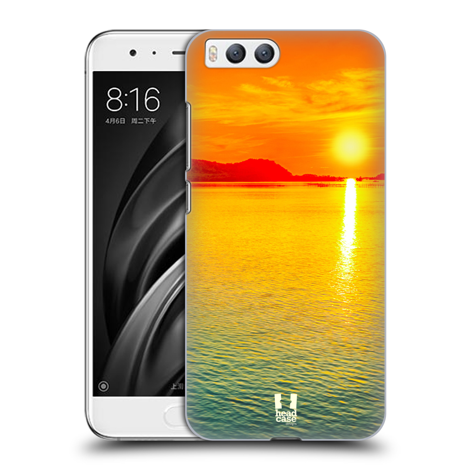 Pouzdro na mobil Xiaomi MI6 - HEAD CASE - Moře a západ slunce