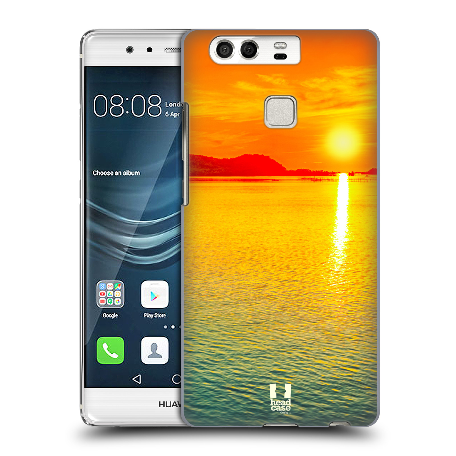 Pouzdro na mobil Huawei P9 / P9 DUAL SIM - HEAD CASE - Moře a západ slunce