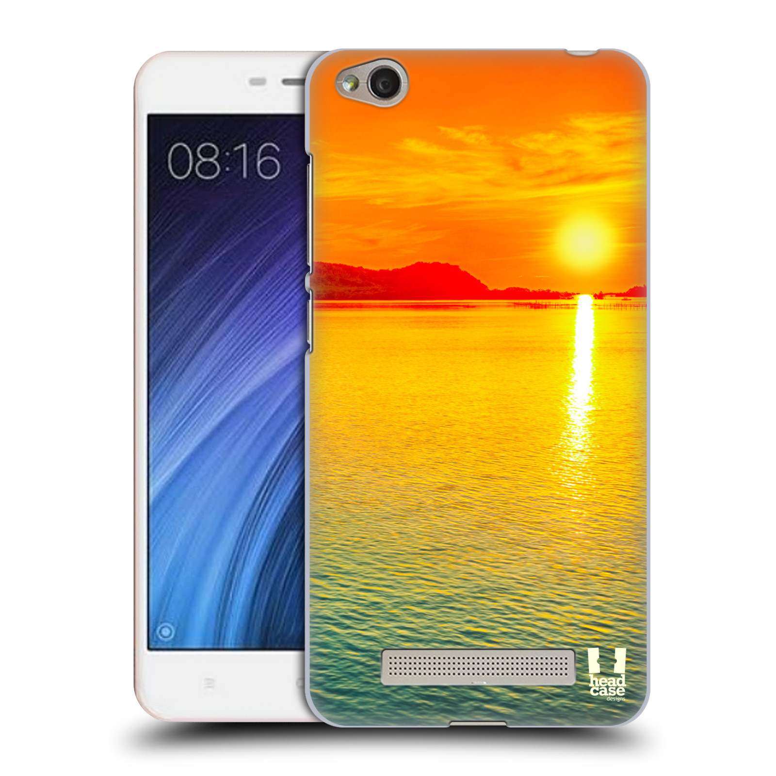 Pouzdro na mobil Xiaomi Redmi 4a - HEAD CASE - Moře a západ slunce