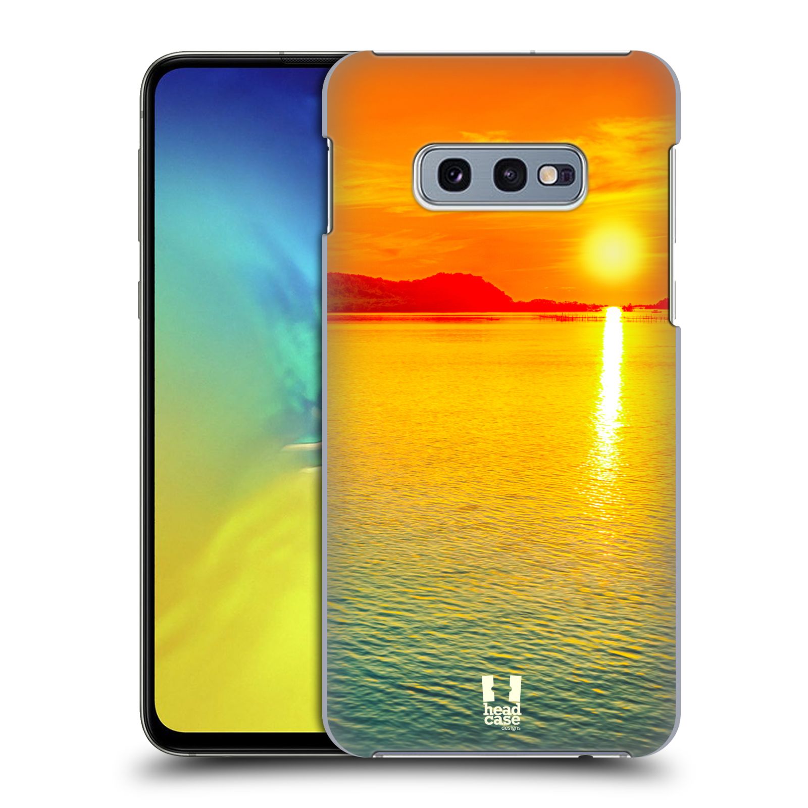 Pouzdro na mobil Samsung Galaxy S10e - HEAD CASE - Moře a západ slunce