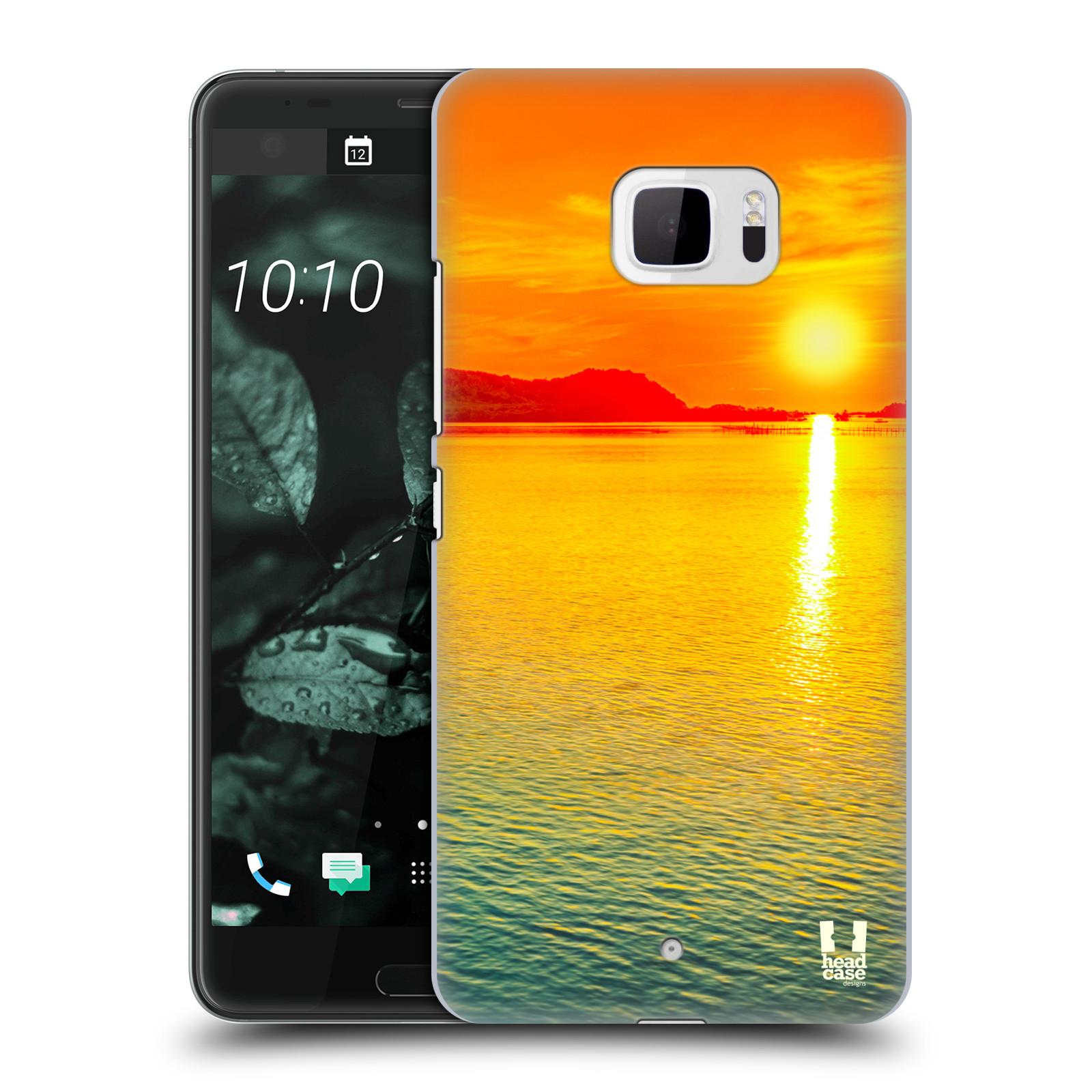 Pouzdro na mobil HTC U Ultra - HEAD CASE - Moře a západ slunce