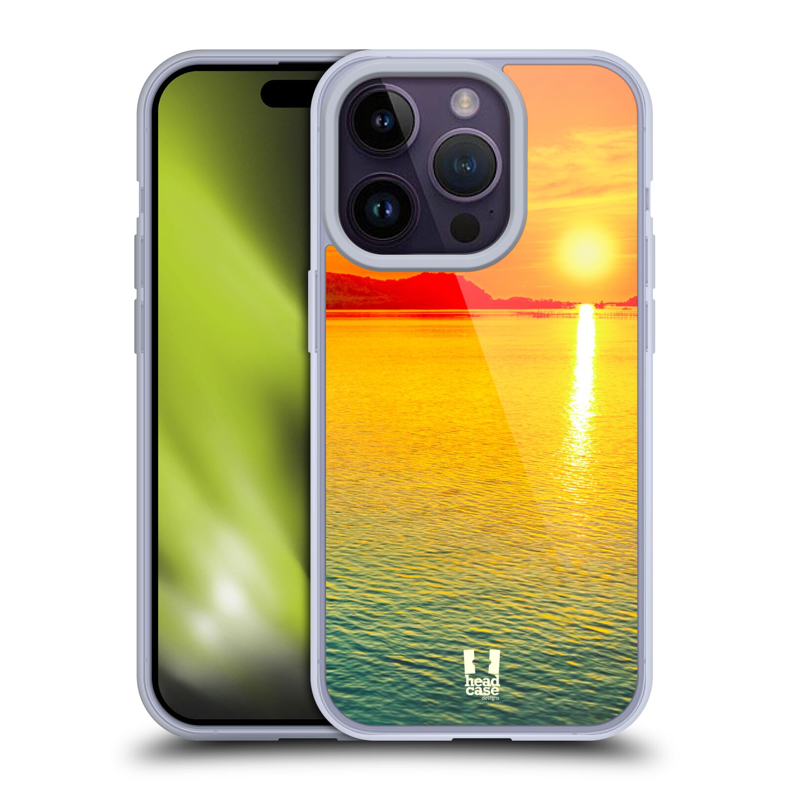 Pouzdro na mobil Apple Iphone 14 PRO - HEAD CASE - Moře a západ slunce