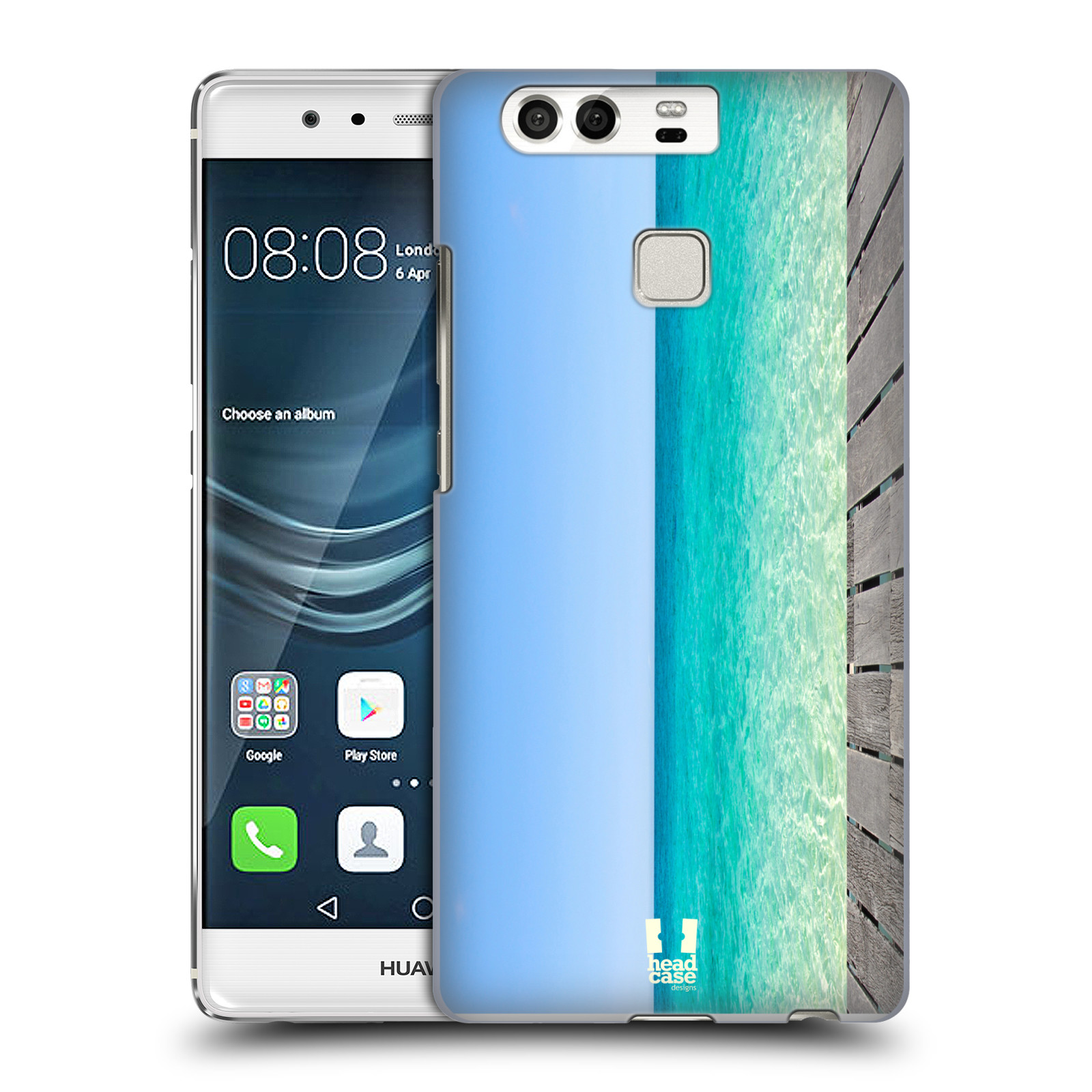 HEAD CASE plastový obal na mobil Huawei P9 / P9 DUAL SIM vzor Pláže a Moře MODRÉ NEBE A MOŘE