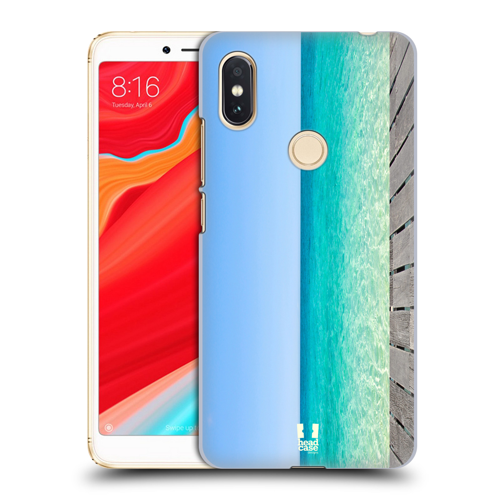 HEAD CASE plastový obal na mobil Xiaomi Redmi S2 vzor Pláže a Moře MODRÉ NEBE A MOŘE