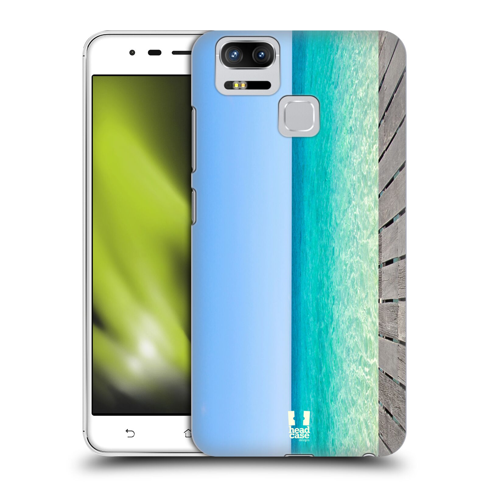 HEAD CASE plastový obal na mobil Asus Zenfone 3 Zoom ZE553KL vzor Pláže a Moře MODRÉ NEBE A MOŘE