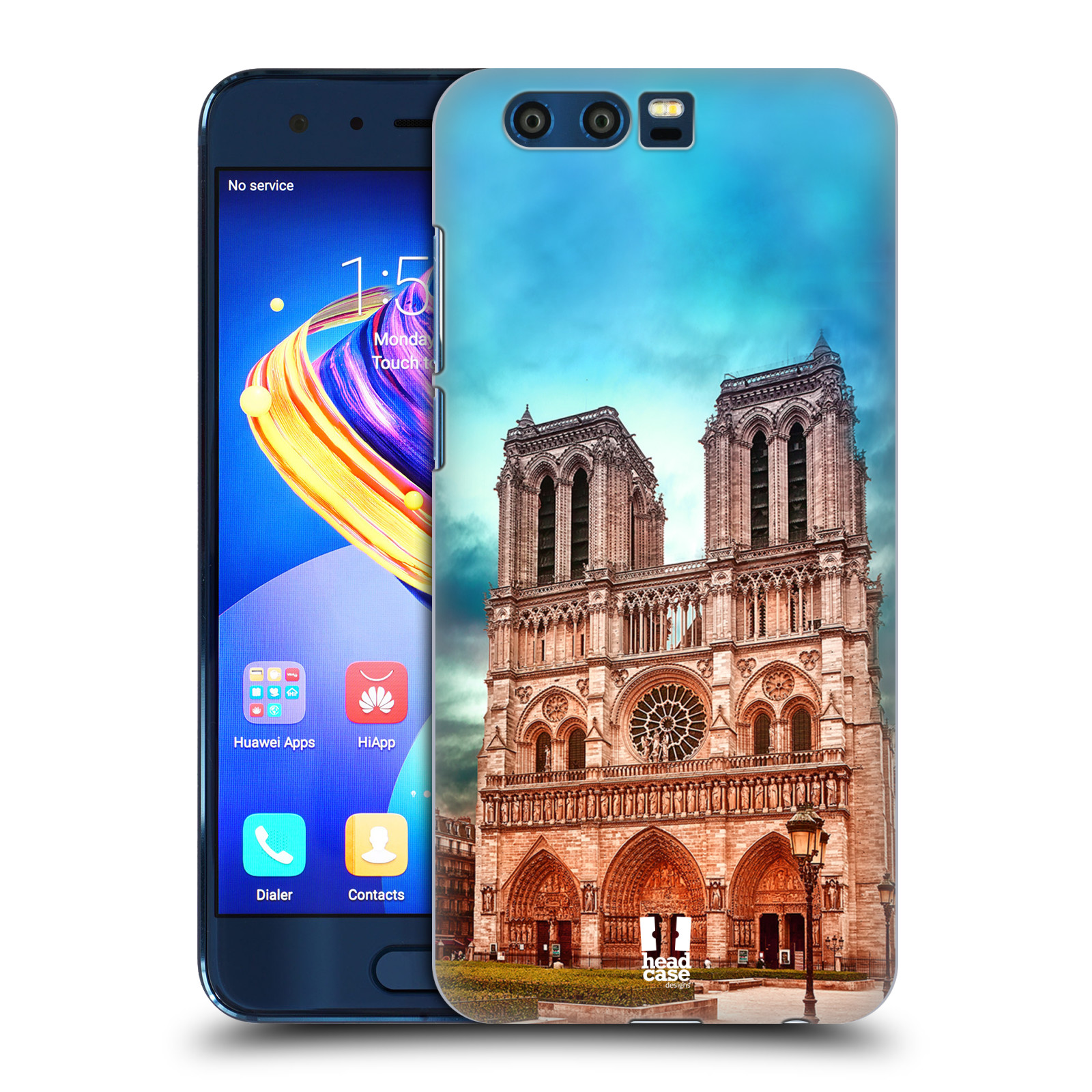 Pouzdro na mobil HONOR 9 - HEAD CASE - historická místa katedrála Notre Dame