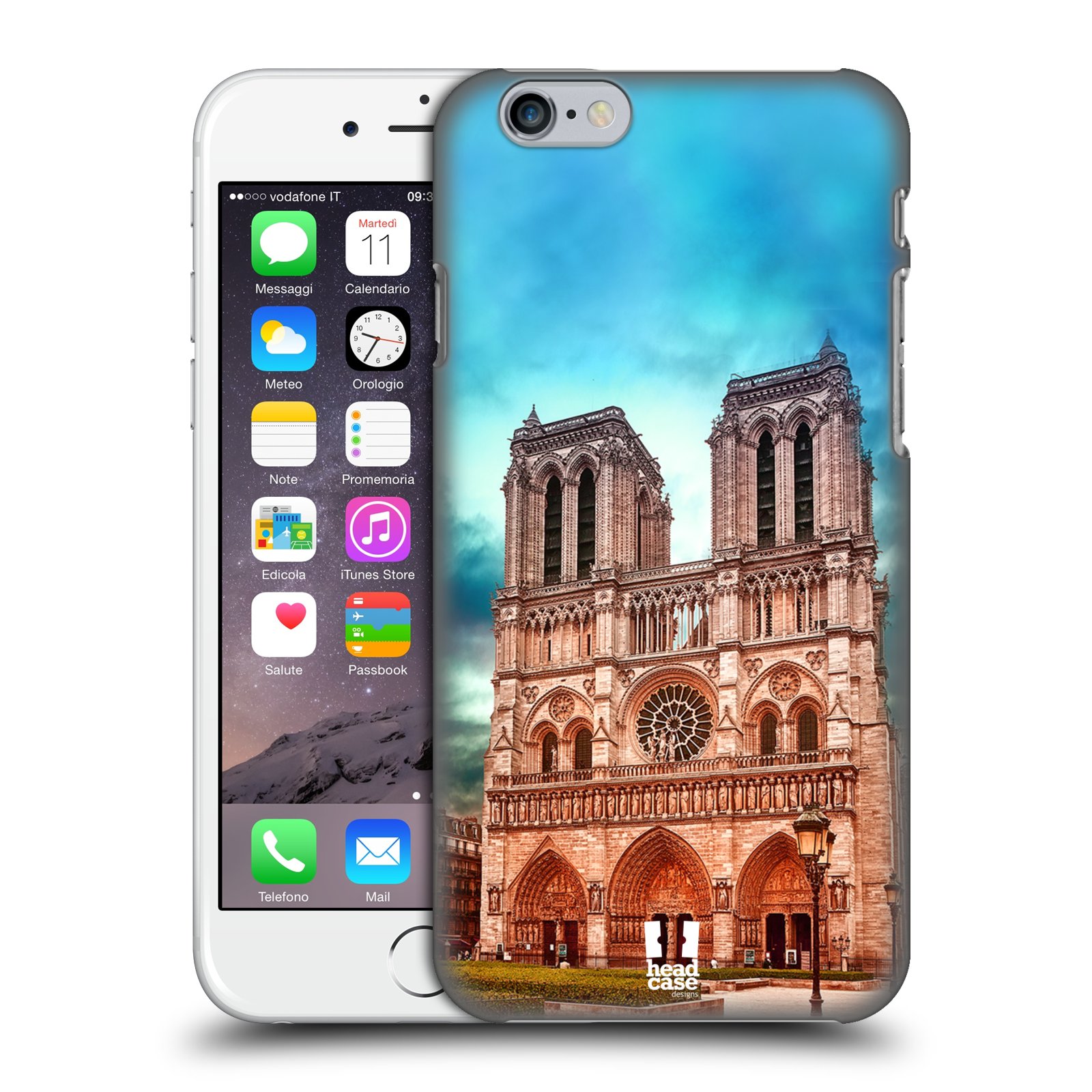 Pouzdro na mobil Apple Iphone 6/6S - HEAD CASE - historická místa katedrála Notre Dame