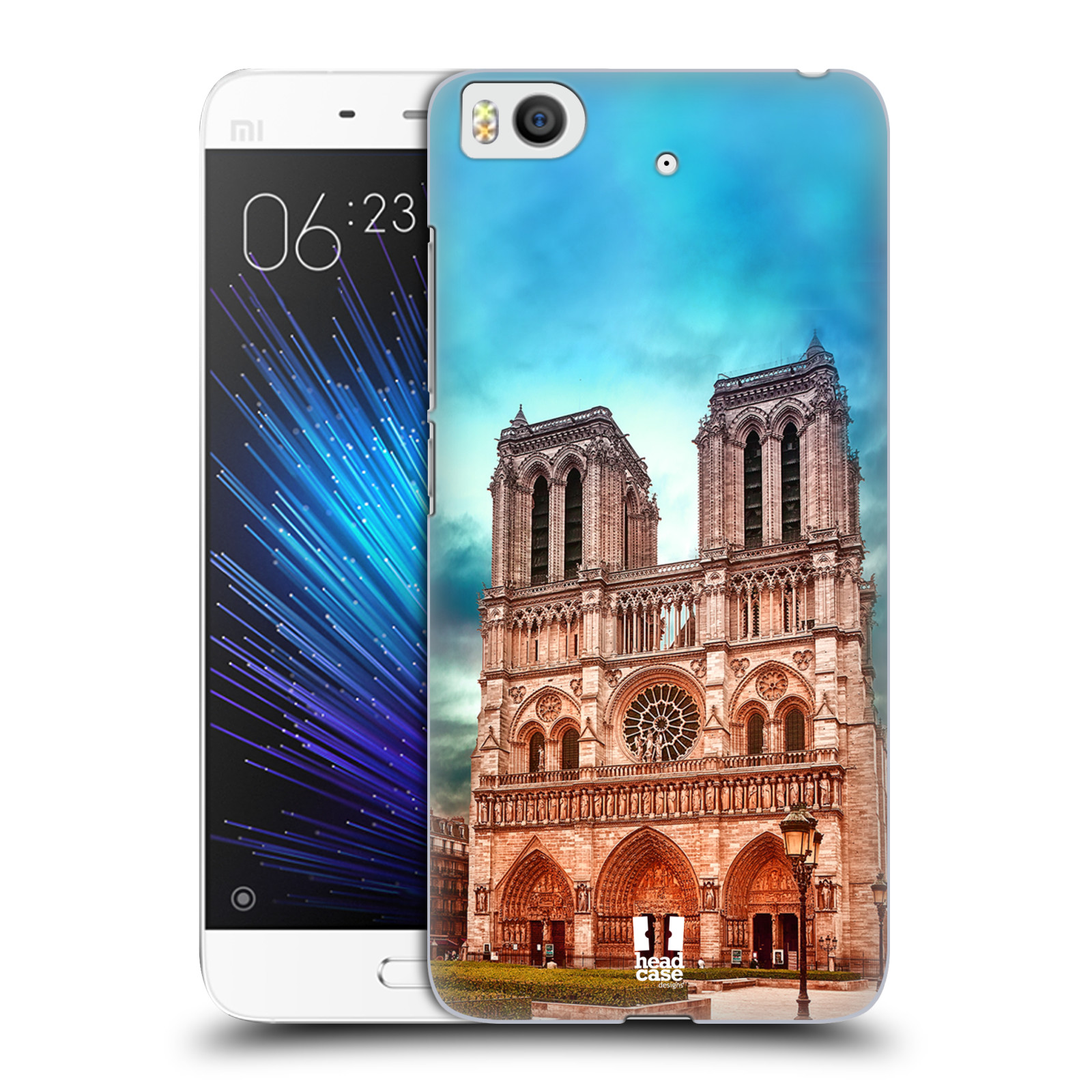 Pouzdro na mobil Xiaomi Mi5s - HEAD CASE - historická místa katedrála Notre Dame