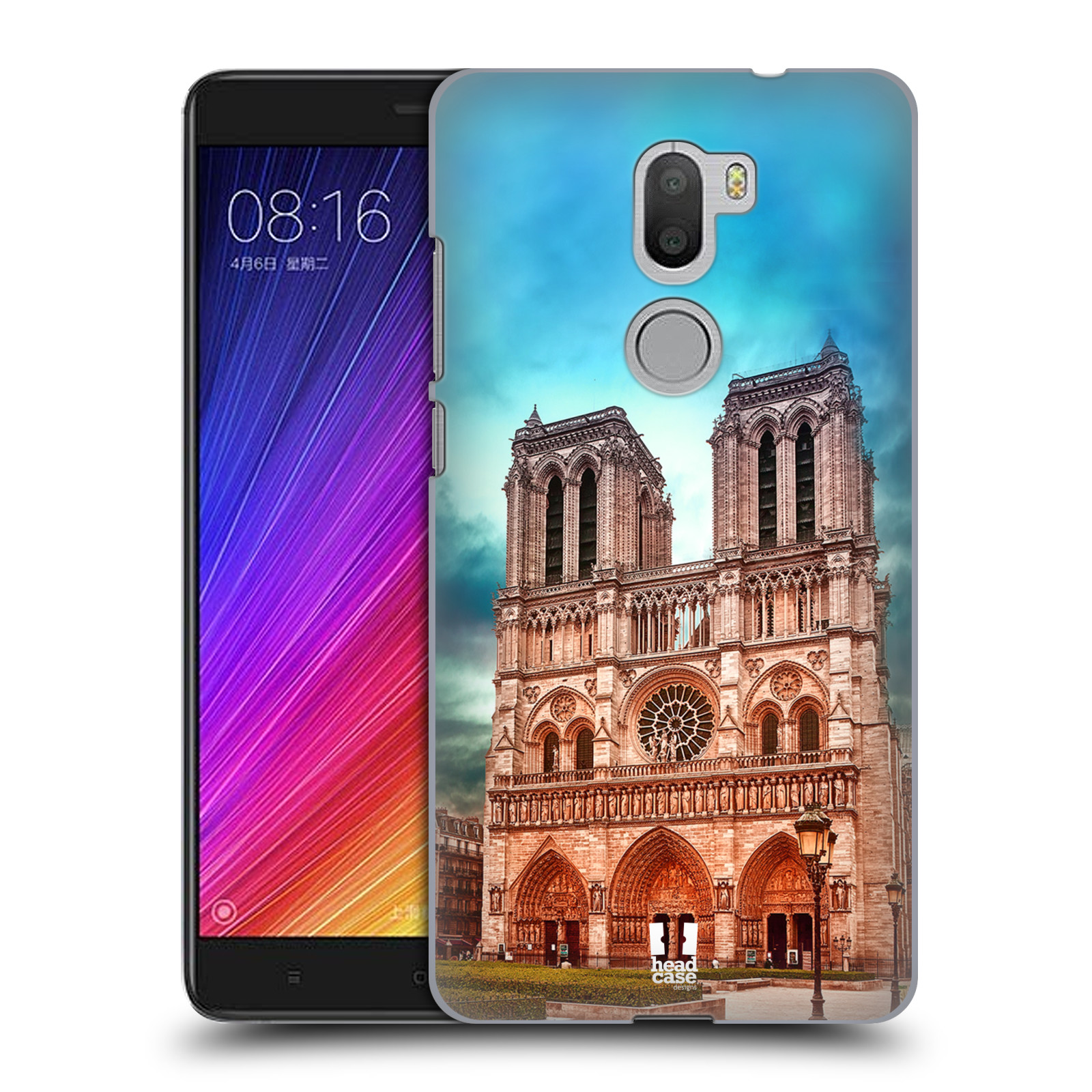 Pouzdro na mobil Xiaomi Mi5s PLUS - HEAD CASE - historická místa katedrála Notre Dame