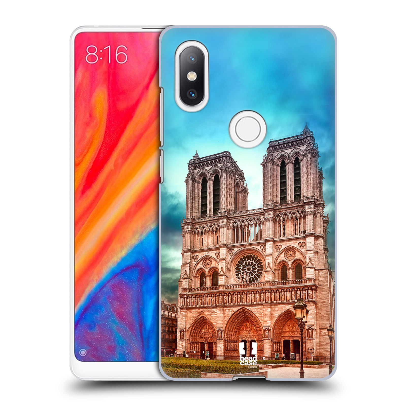 Pouzdro na mobil Xiaomi Mi Mix 2S - HEAD CASE - historická místa katedrála Notre Dame