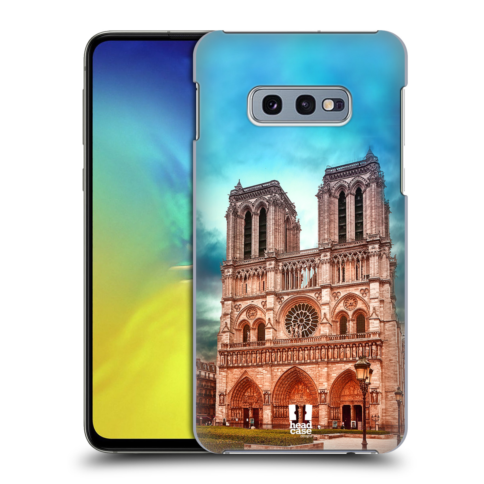 Pouzdro na mobil Samsung Galaxy S10e - HEAD CASE - historická místa katedrála Notre Dame
