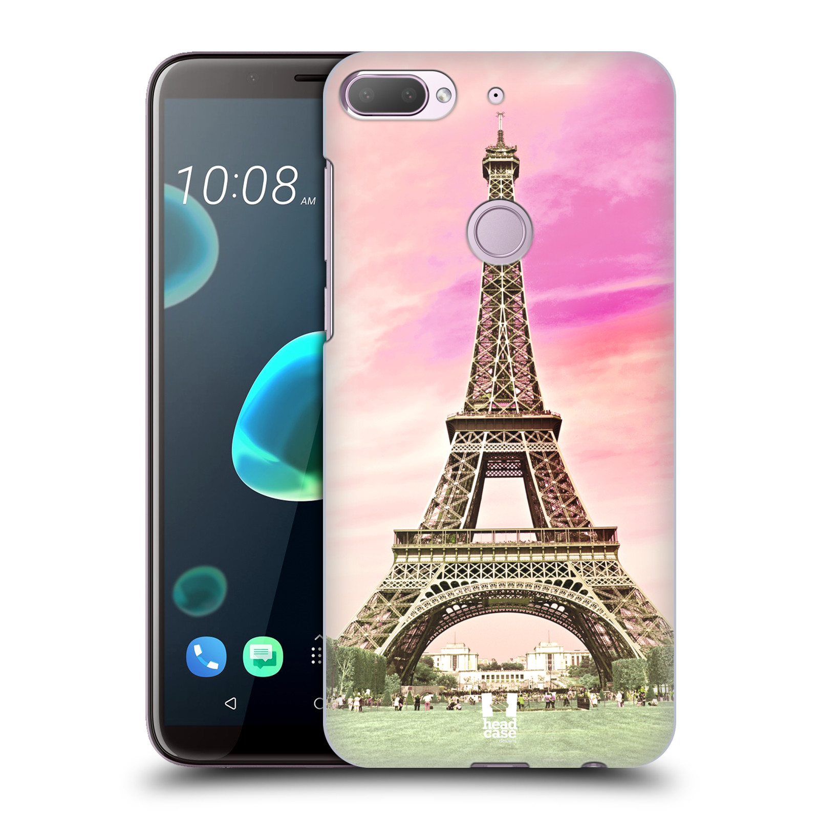 Pouzdro na mobil HTC Desire 12+ / Desire 12+ DUAL SIM - HEAD CASE - historická místa Eiffelova věž Paříž
