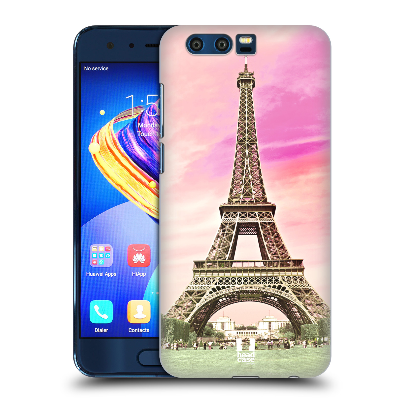 Pouzdro na mobil HONOR 9 - HEAD CASE - historická místa Eiffelova věž Paříž