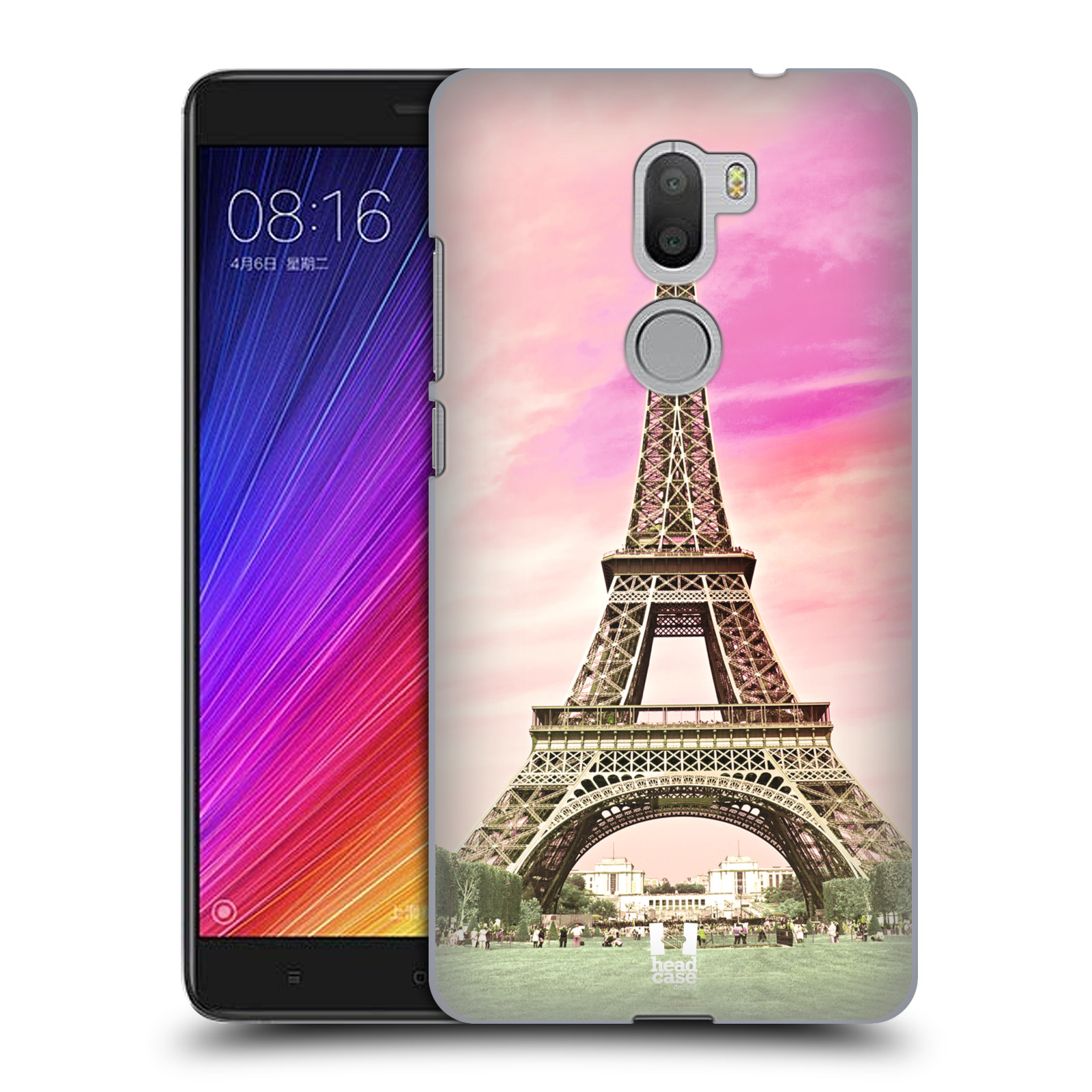 Pouzdro na mobil Xiaomi Mi5s PLUS - HEAD CASE - historická místa Eiffelova věž Paříž