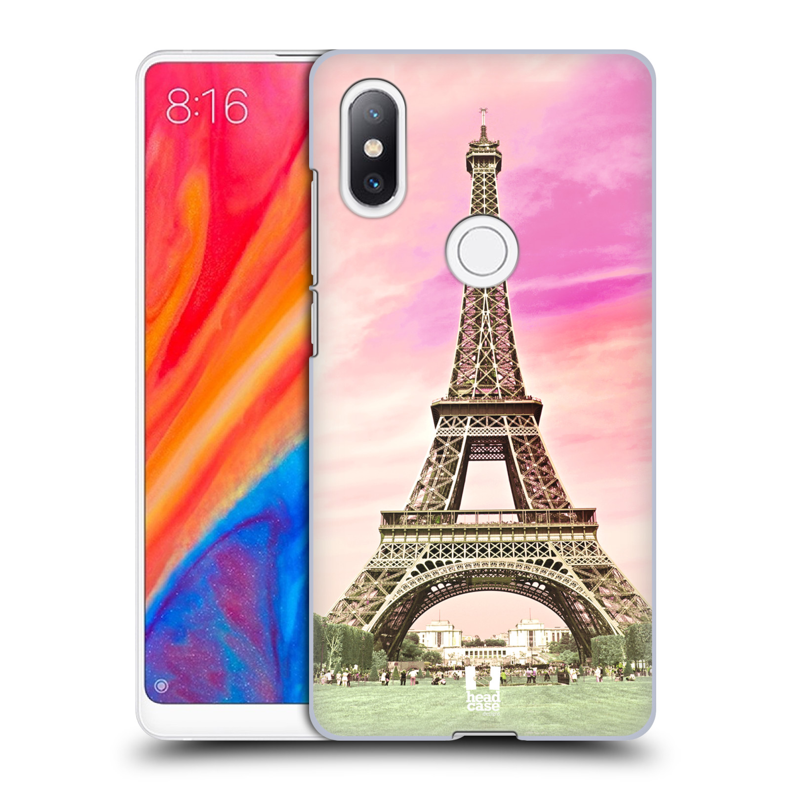Pouzdro na mobil Xiaomi Mi Mix 2S - HEAD CASE - historická místa Eiffelova věž Paříž