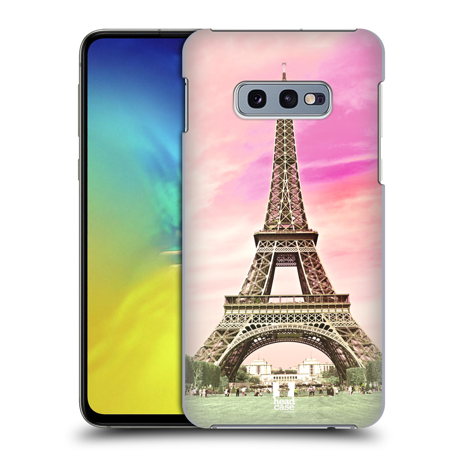Pouzdro na mobil Samsung Galaxy S10e - HEAD CASE - historická místa Eiffelova věž Paříž