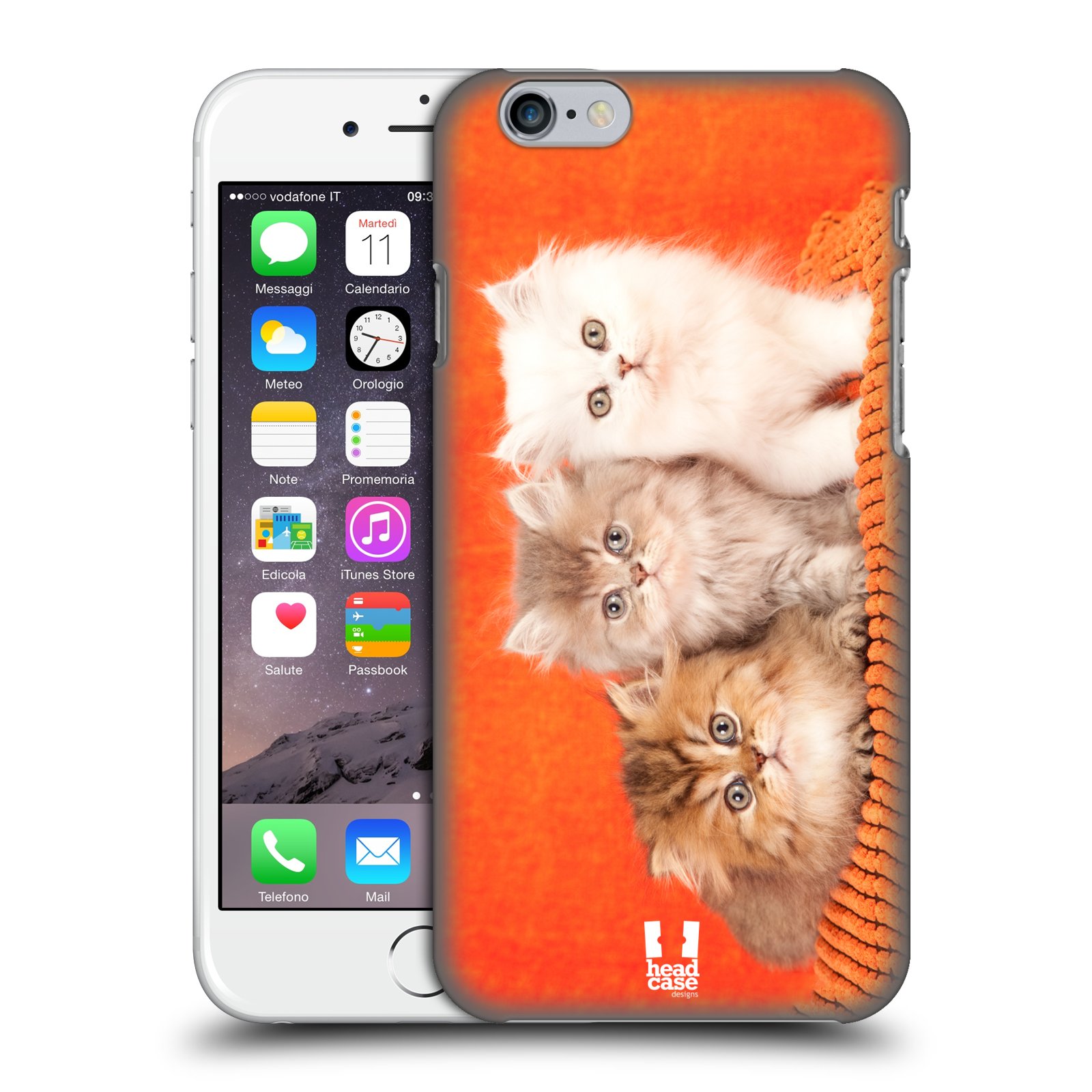 Plastové pouzdro pro mobil Apple Iphone 6/6S vzor Kočičky koťata foto 3 kočky