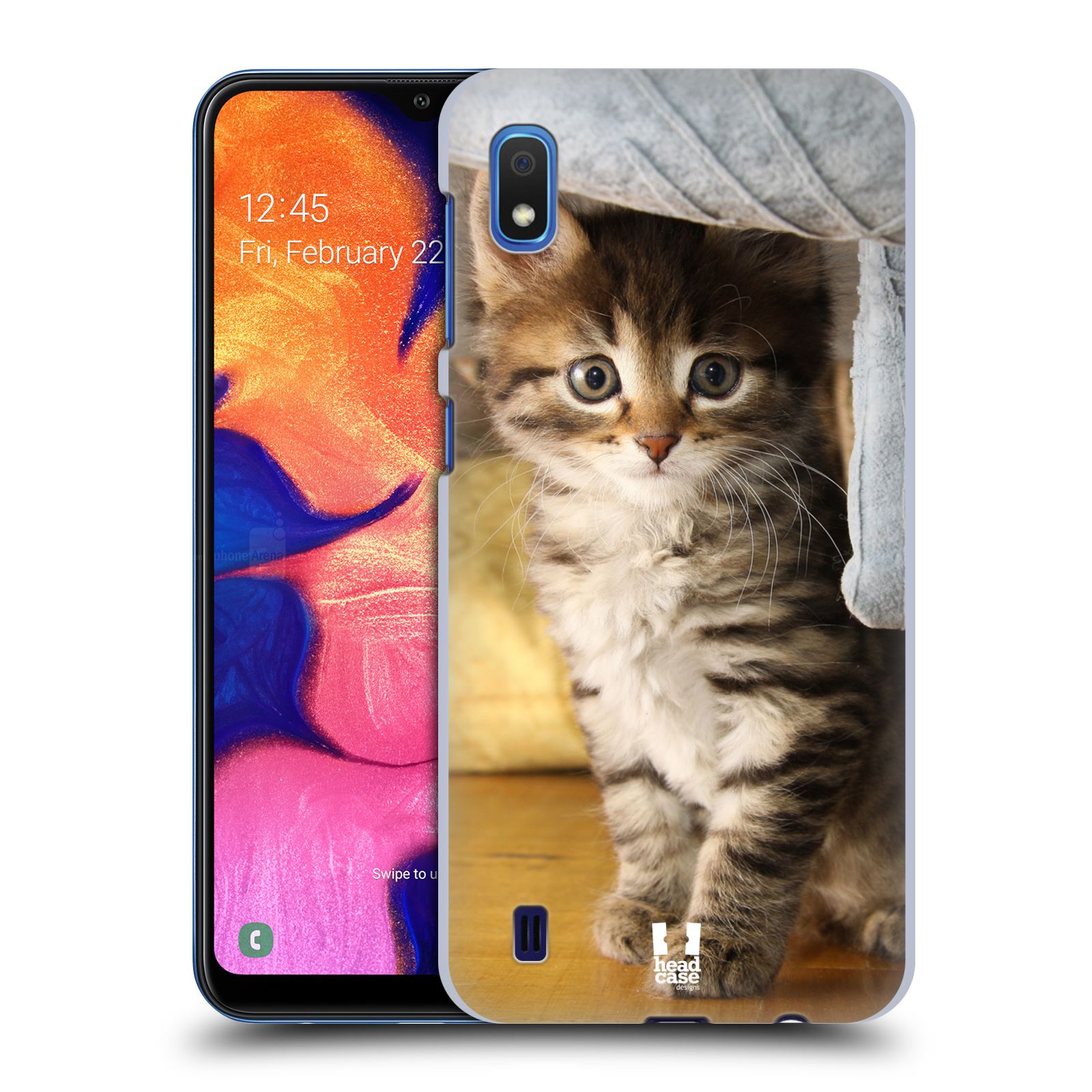 Pouzdro na mobil Samsung Galaxy A10 - HEAD CASE - vzor Kočičky koťata foto mourek