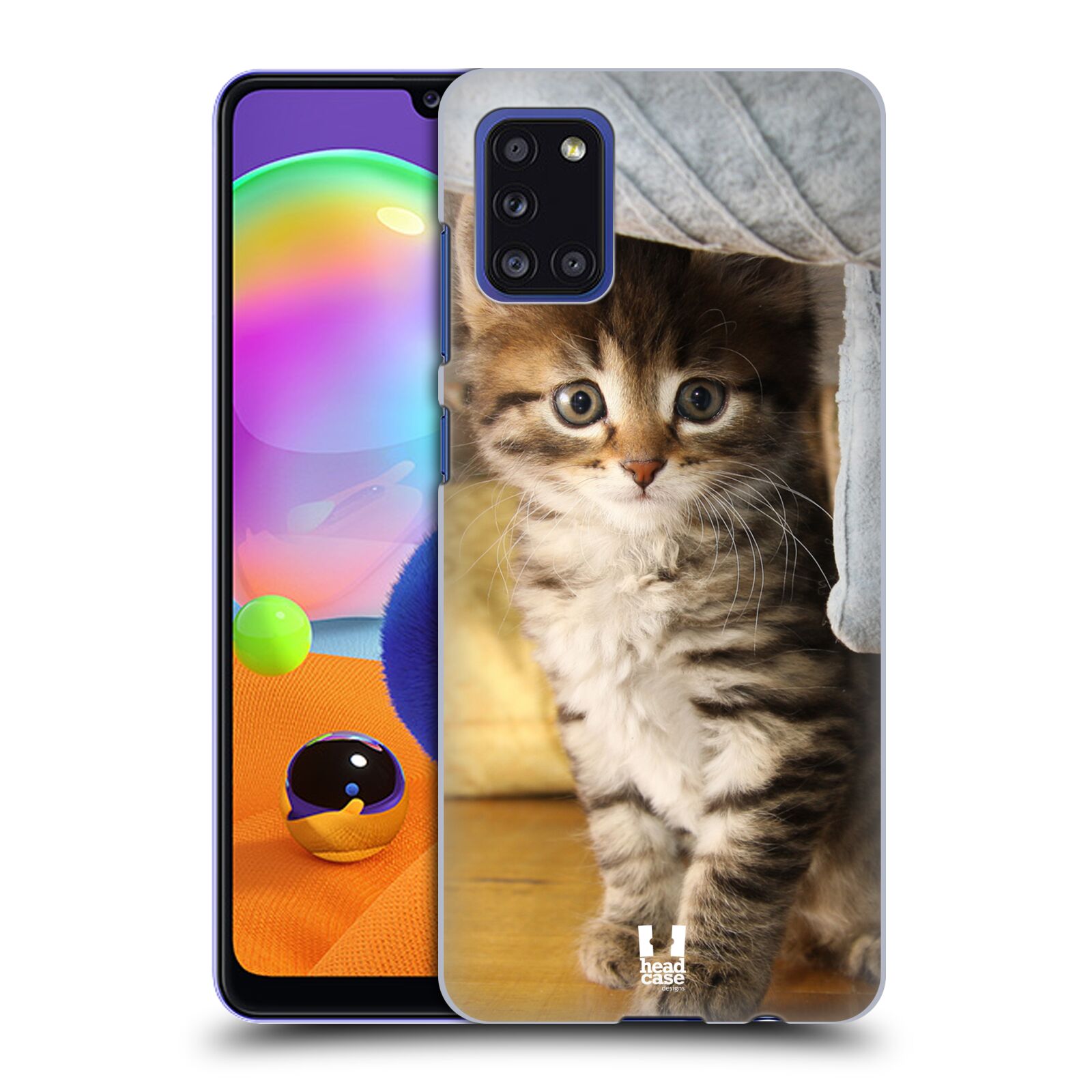 Zadní kryt na mobil Samsung Galaxy A31 vzor Kočičky koťata foto mourek
