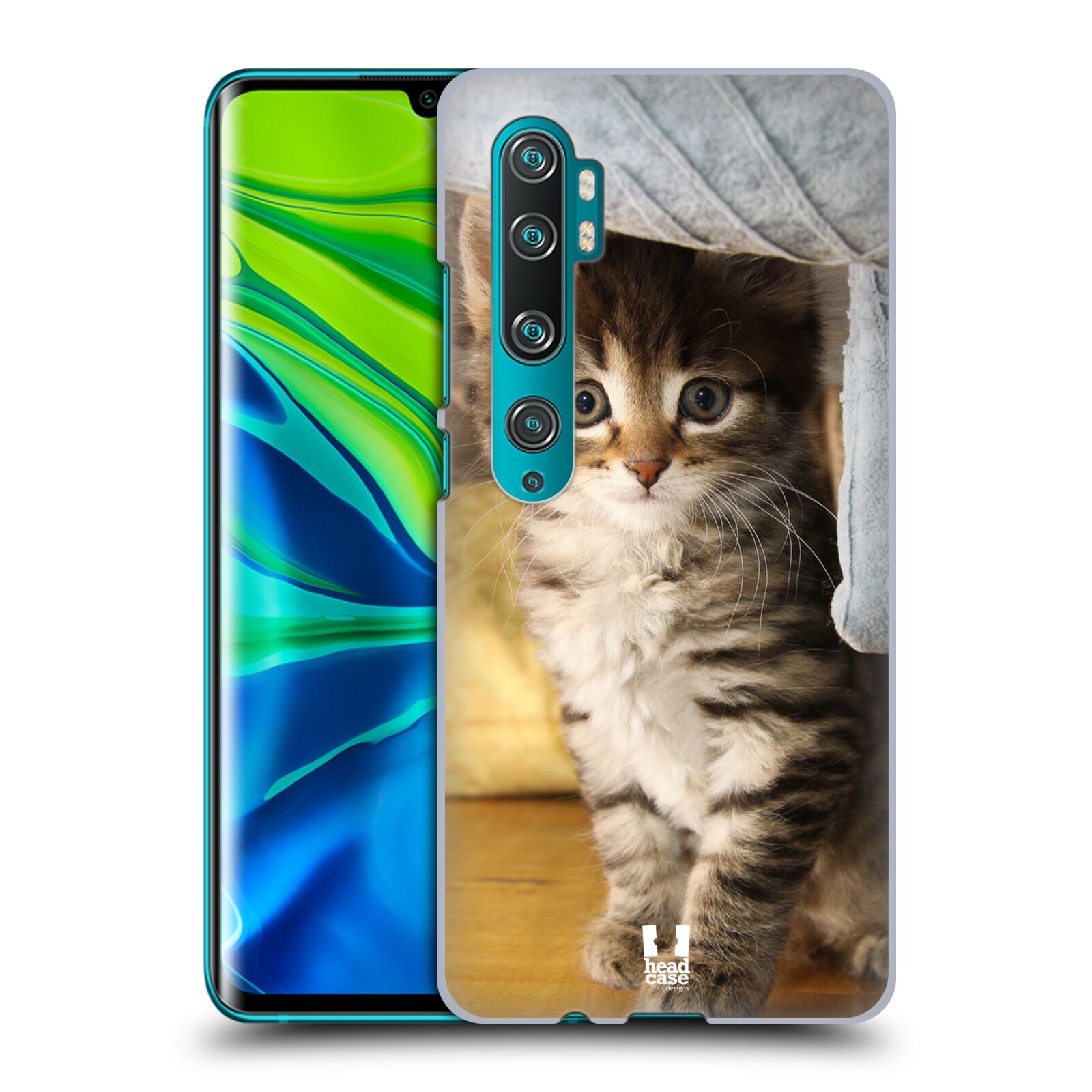 Pouzdro na mobil Xiaomi Mi Note 10 / Mi Note 10 PRO - HEAD CASE - vzor Kočičky koťata foto mourek