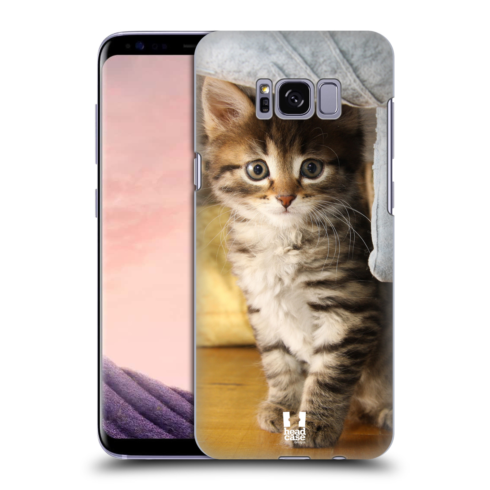HEAD CASE plastový obal na mobil Samsung Galaxy S8 vzor Kočičky koťata foto mourek