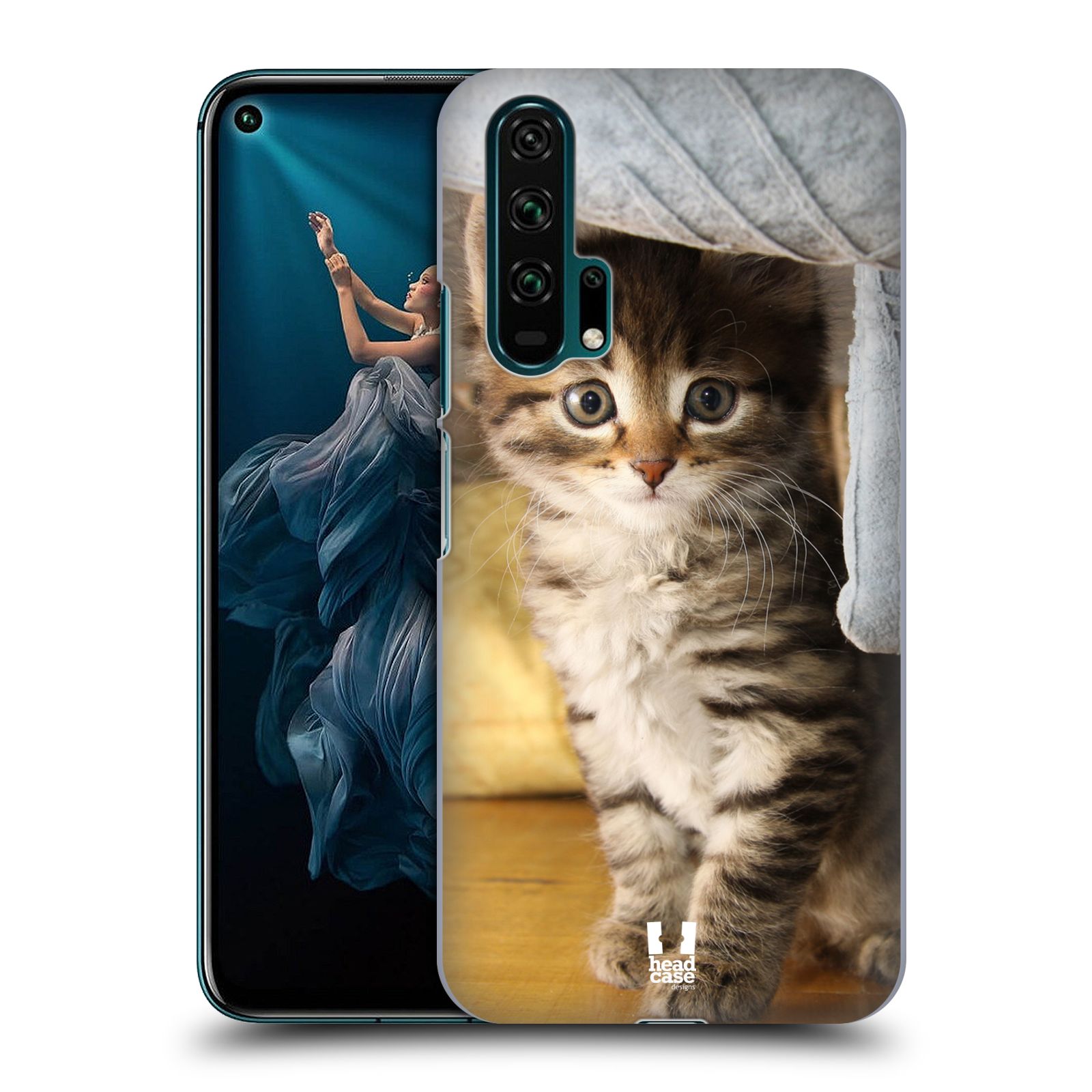 Pouzdro na mobil Honor 20 PRO - HEAD CASE - vzor Kočičky koťata foto mourek