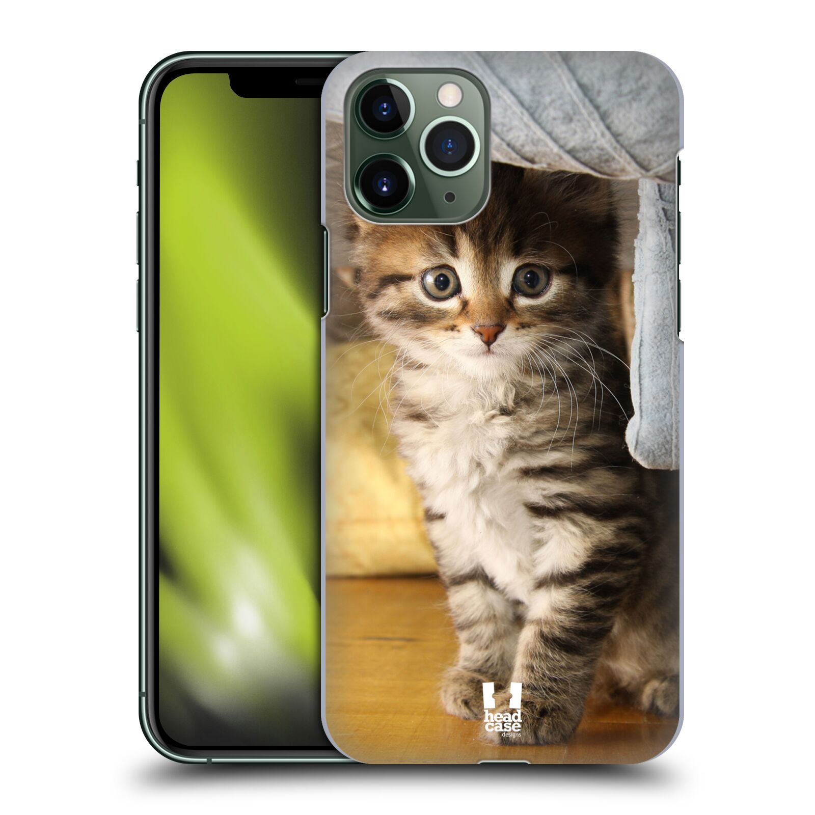 Pouzdro na mobil Apple Iphone 11 PRO - HEAD CASE - vzor Kočičky koťata foto mourek