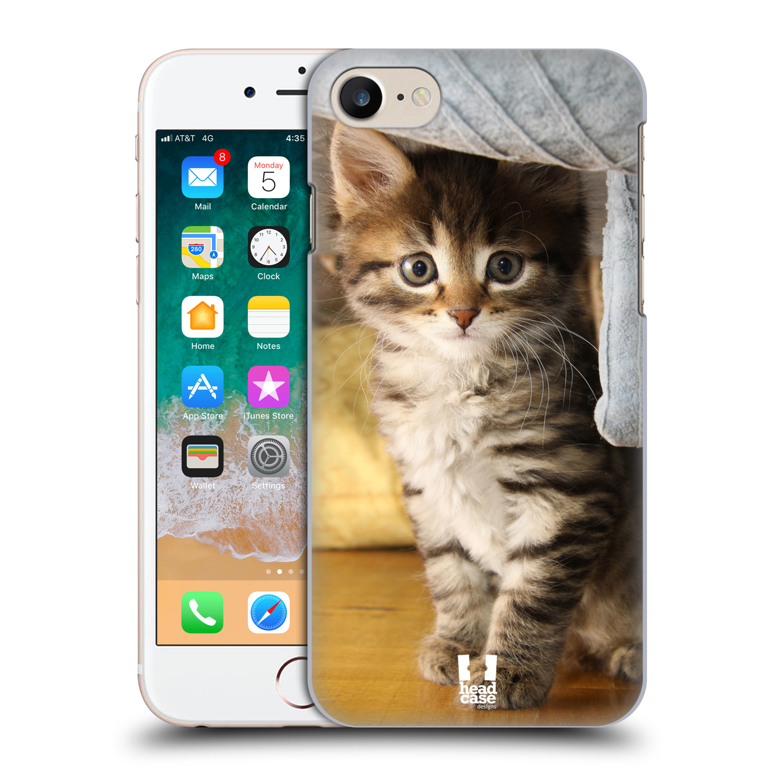 Plastové pouzdro pro mobil Apple Iphone 7/8/SE 2020 vzor Kočičky koťata foto mourek