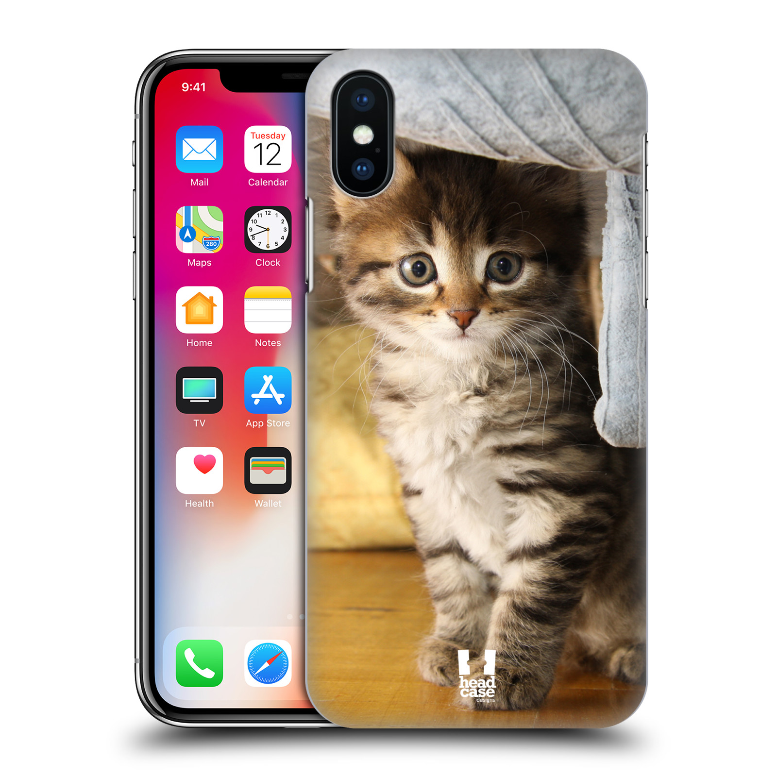 HEAD CASE plastový obal na mobil Apple Iphone X / XS vzor Kočičky koťata foto mourek