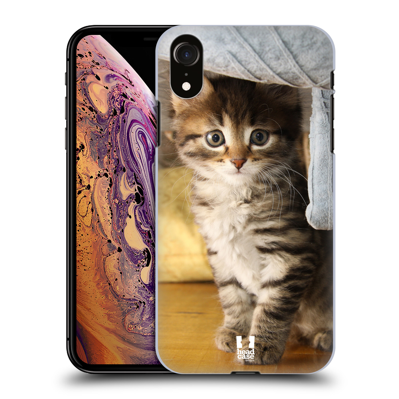 HEAD CASE plastový obal na mobil Apple Iphone XR vzor Kočičky koťata foto mourek