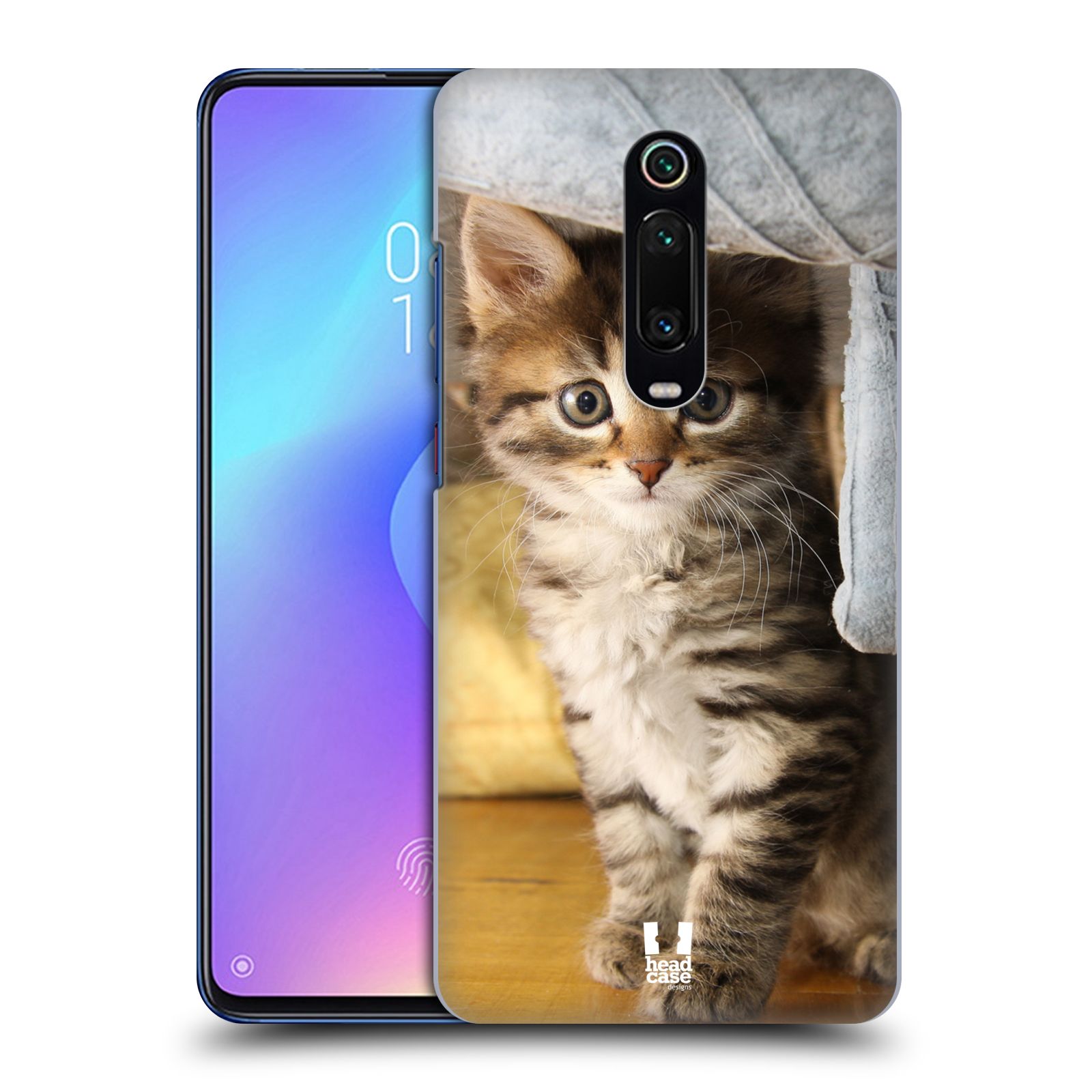 Pouzdro na mobil Xiaomi Mi 9T PRO - HEAD CASE - vzor Kočičky koťata foto mourek