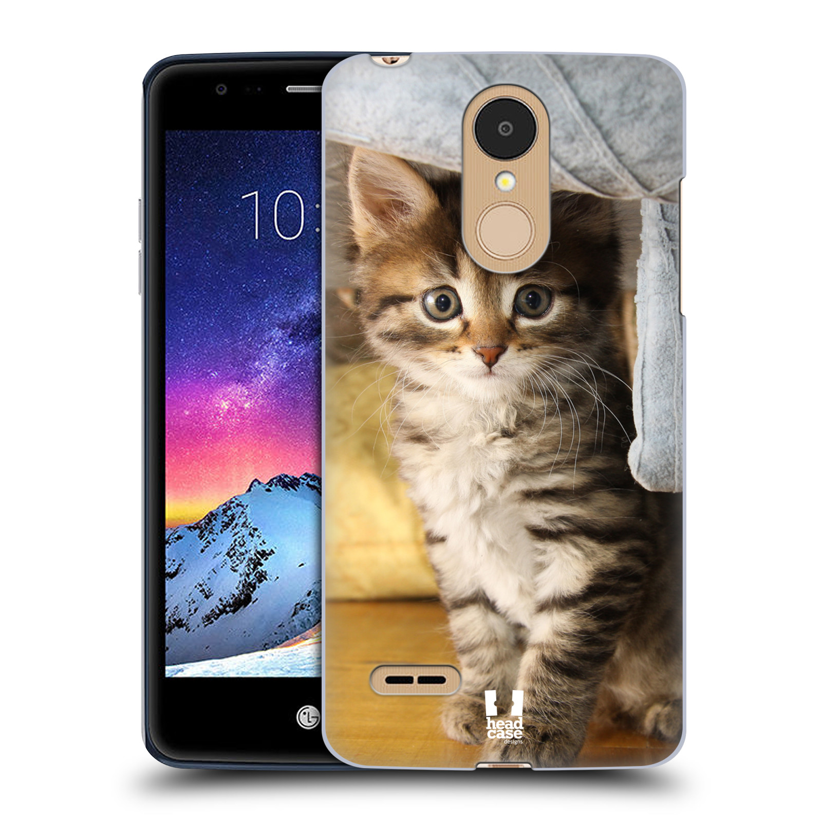 HEAD CASE plastový obal na mobil LG K9 / K8 2018 vzor Kočičky koťata foto mourek