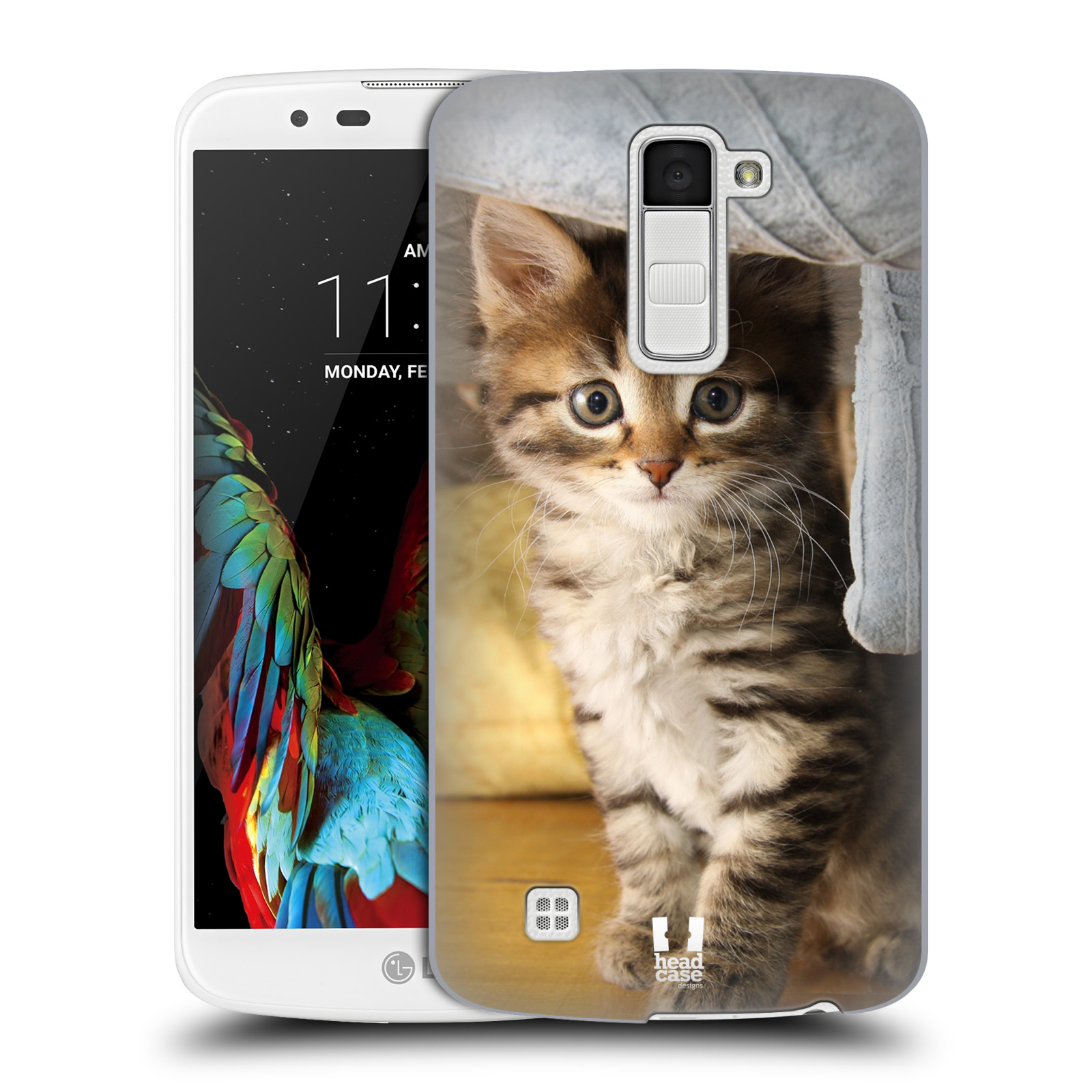 HEAD CASE plastový obal na mobil LG K10 vzor Kočičky koťata foto mourek